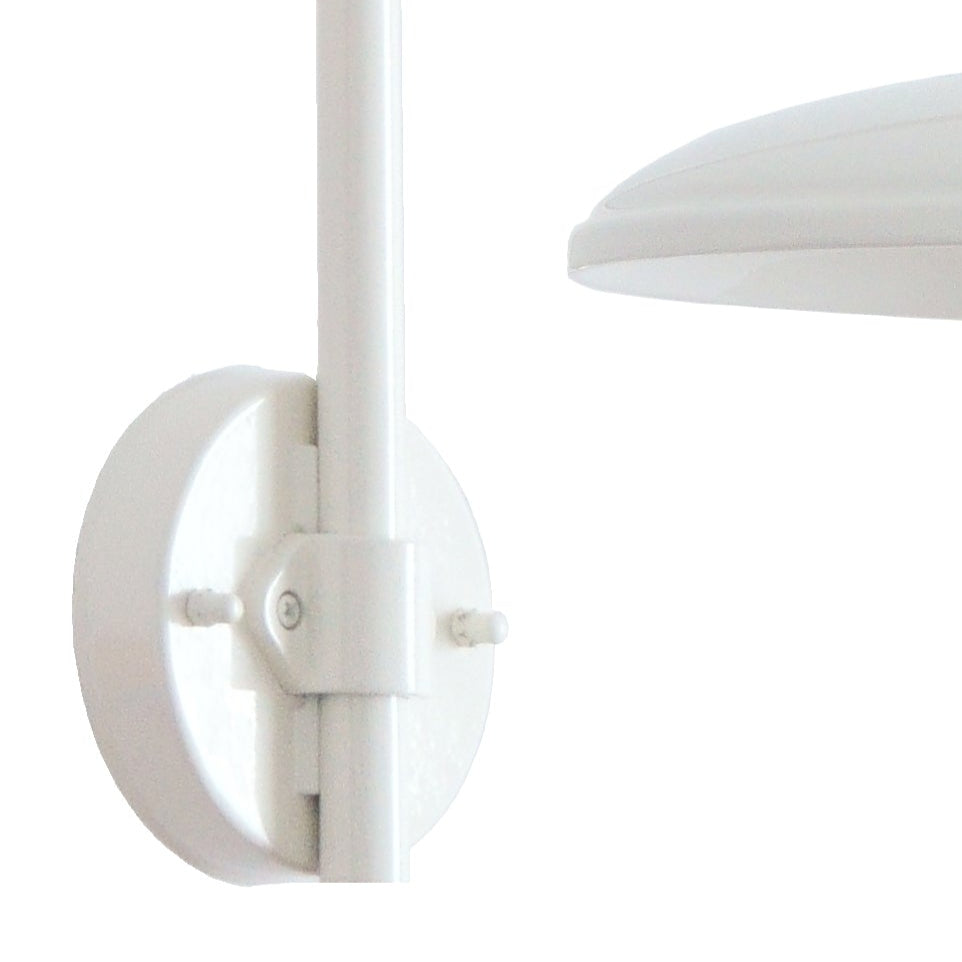 Wandlamp keramisch B&W wit