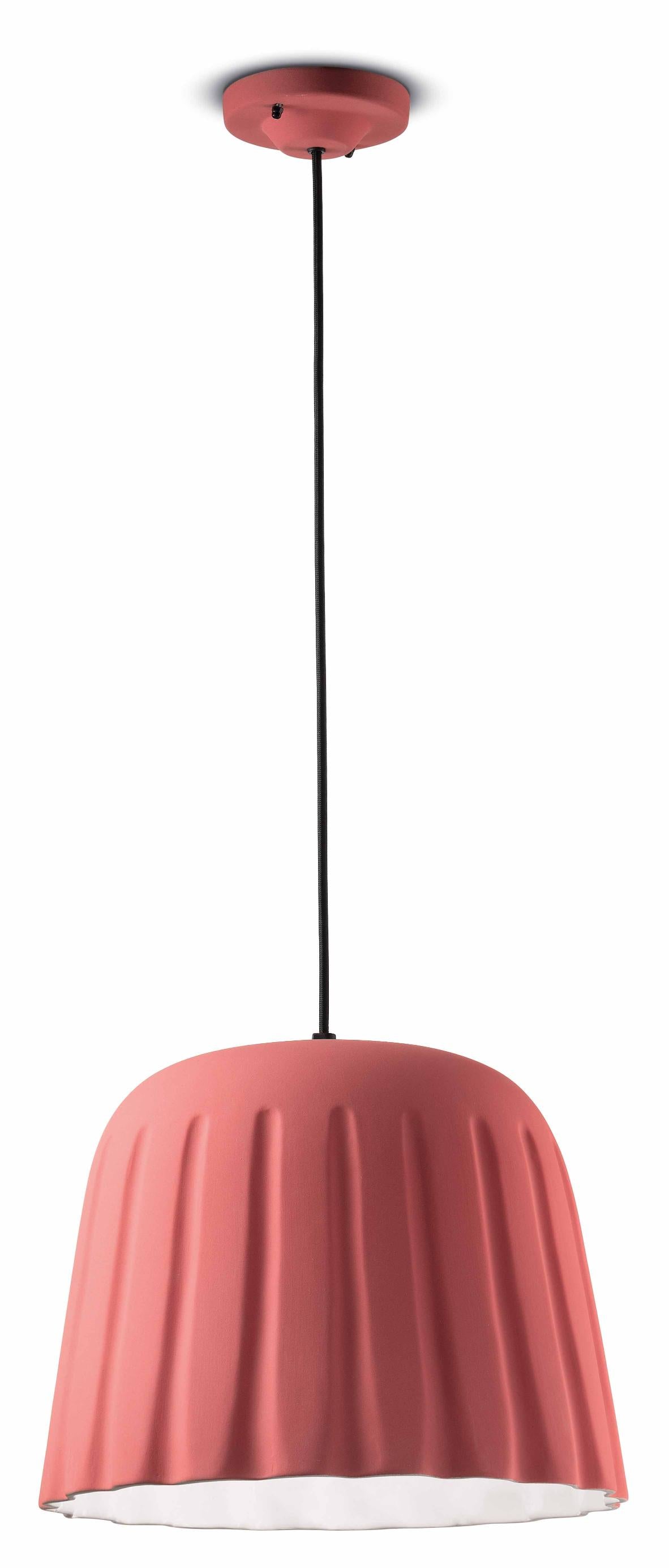 Coral ceramic pendant lamp MADAME GRES