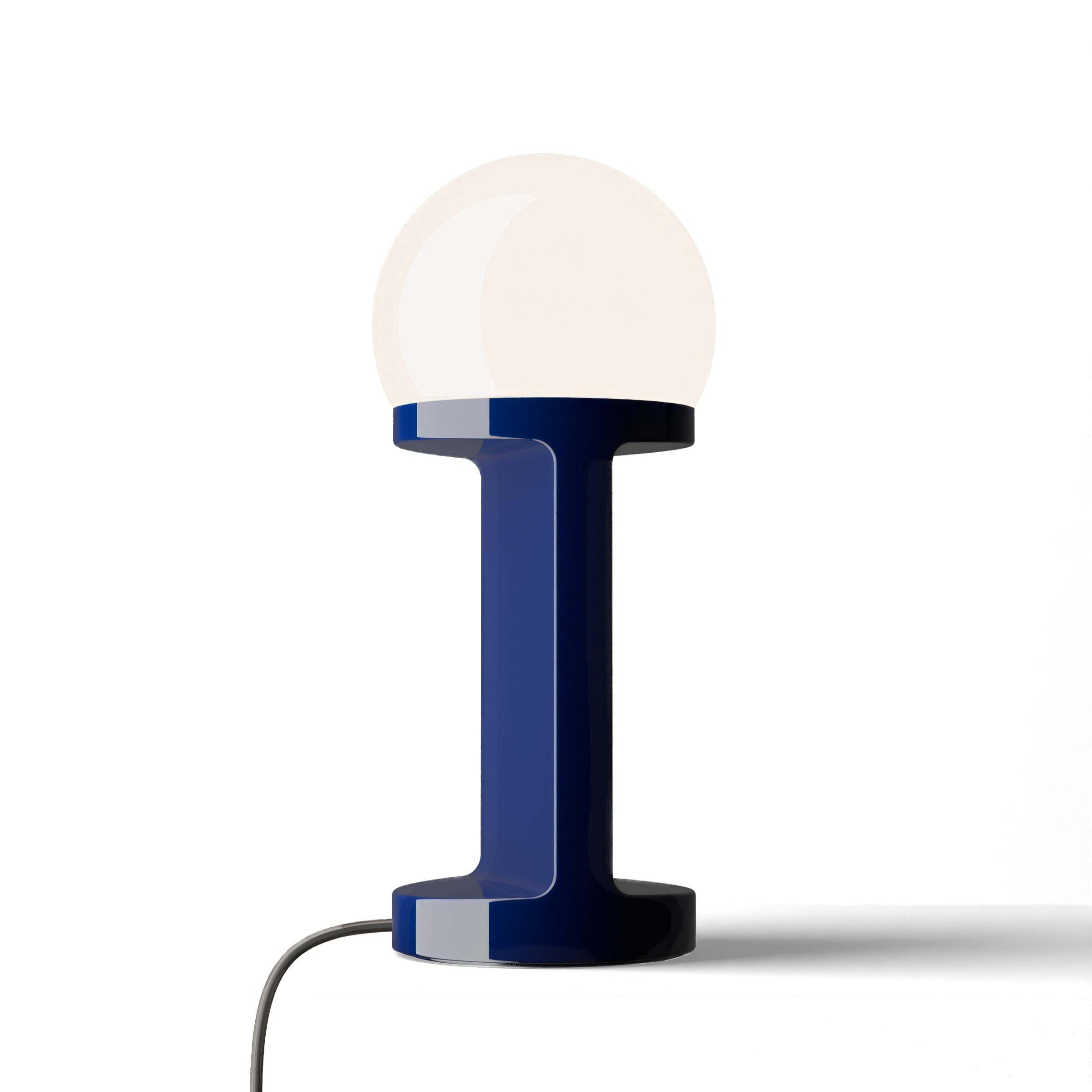 HABEA cobalt ceramic table lamp