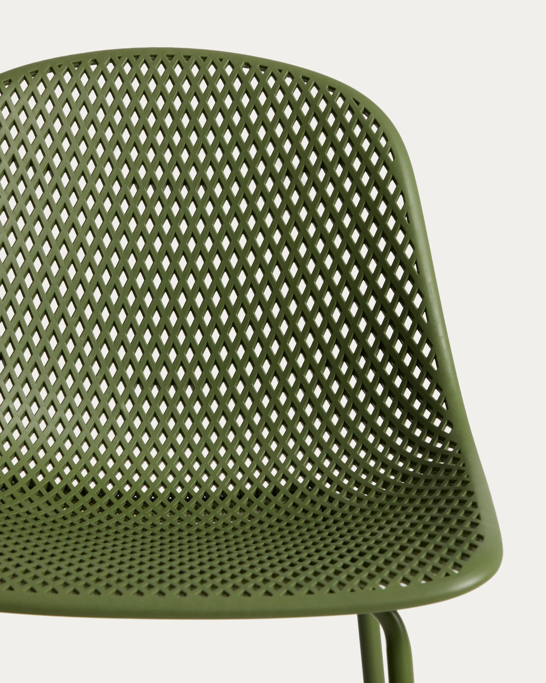 Hoge tuinstoel QUINBY groen