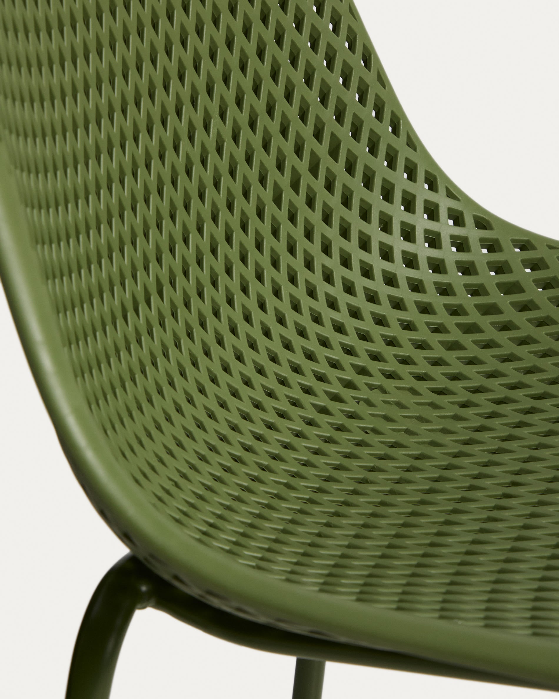 Hoge tuinstoel QUINBY groen