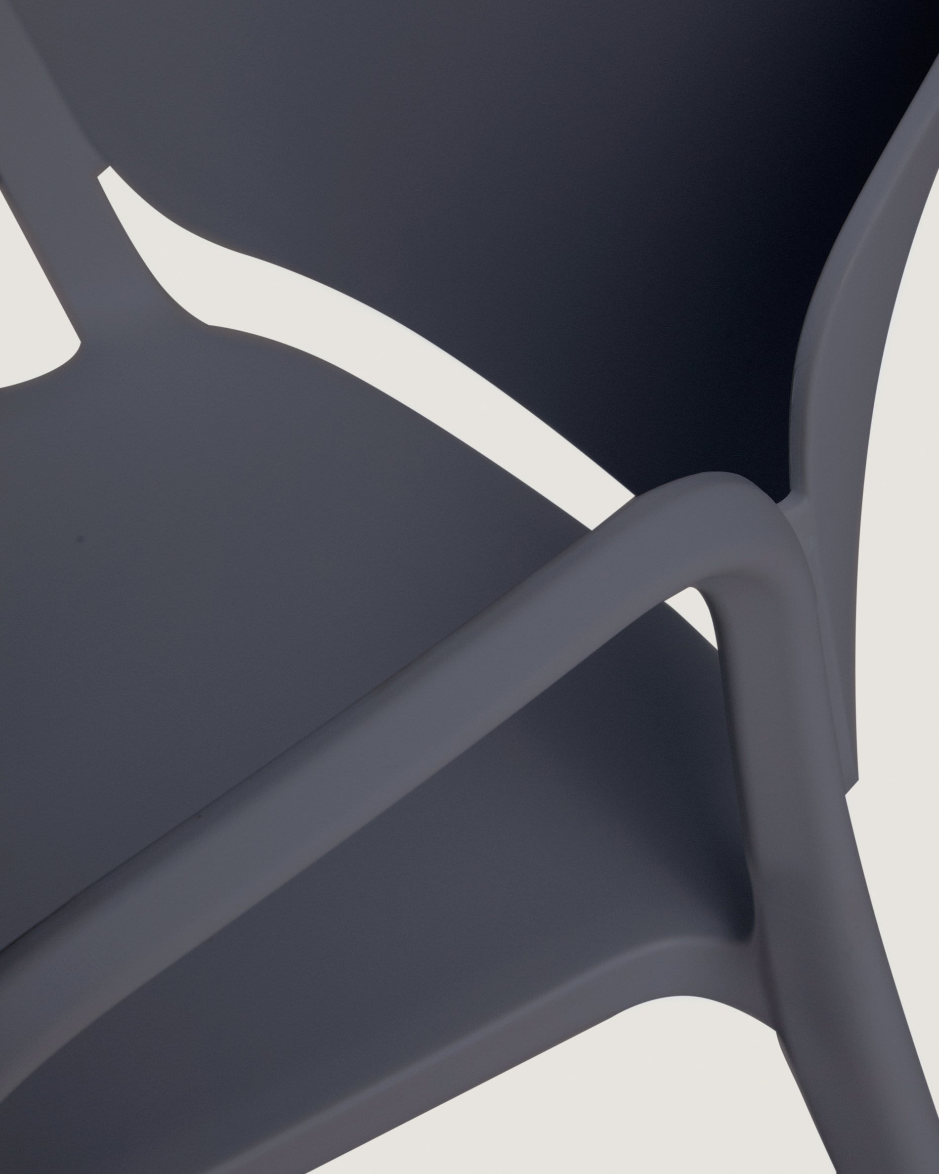 Tuinstoel ANIA donkergrijs