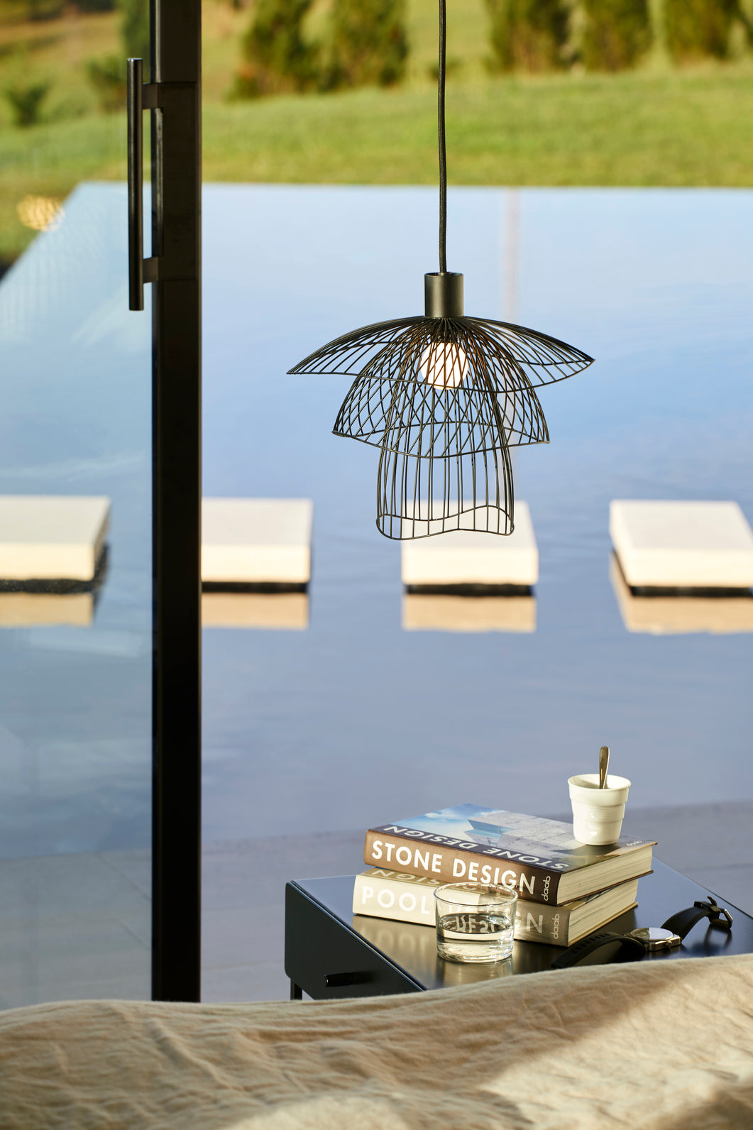 Lampa wisząca PAPILLON czarny – Forestier