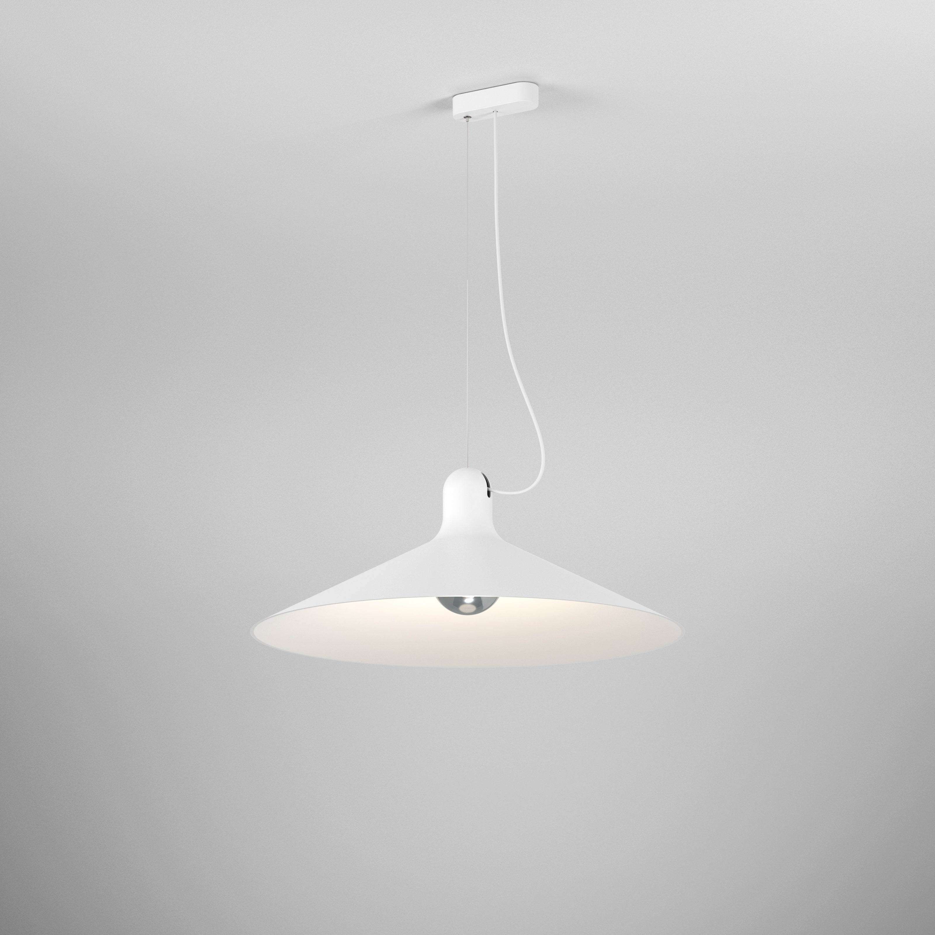 CONA white pendant lamp