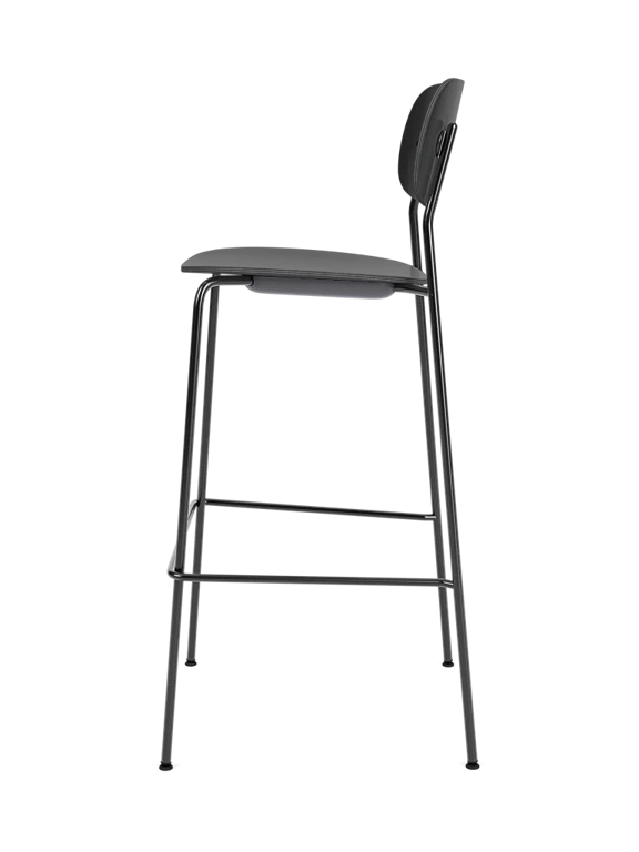 Hocker CO schwarz Eichenfurnier