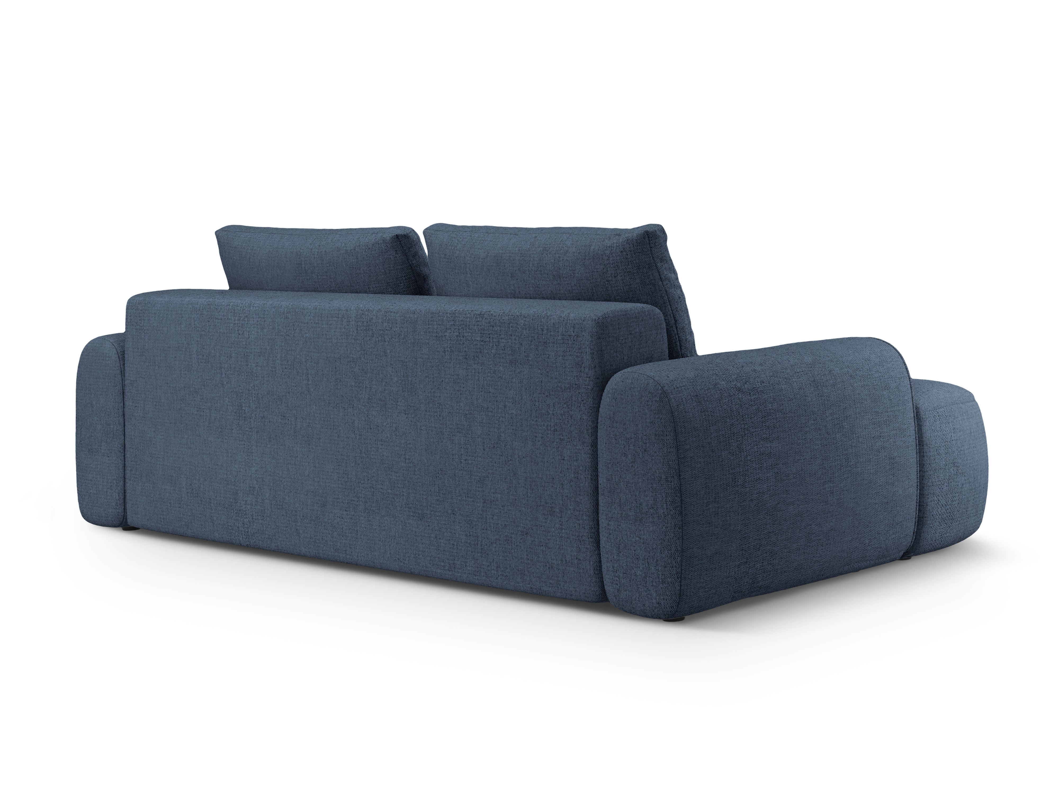 Sofa met slaapfunctie voor 4 personen LINZ blauw