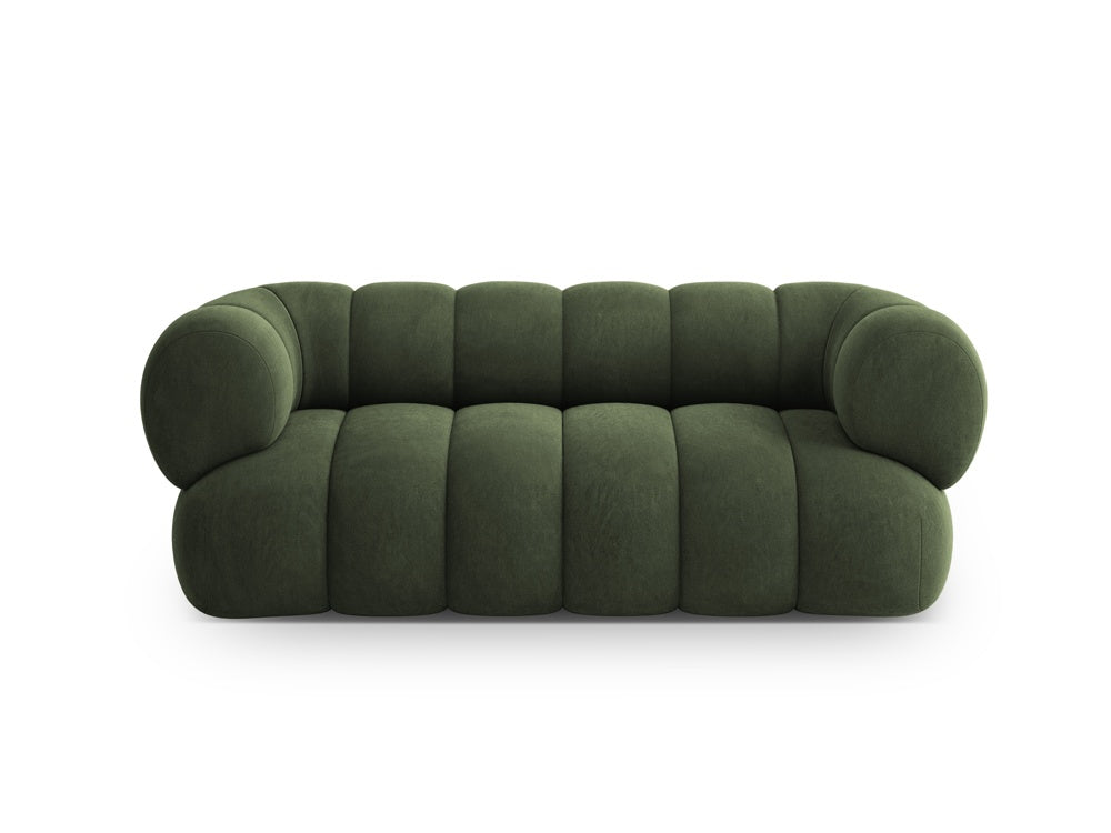 2-seater velvet sofa KOGE green