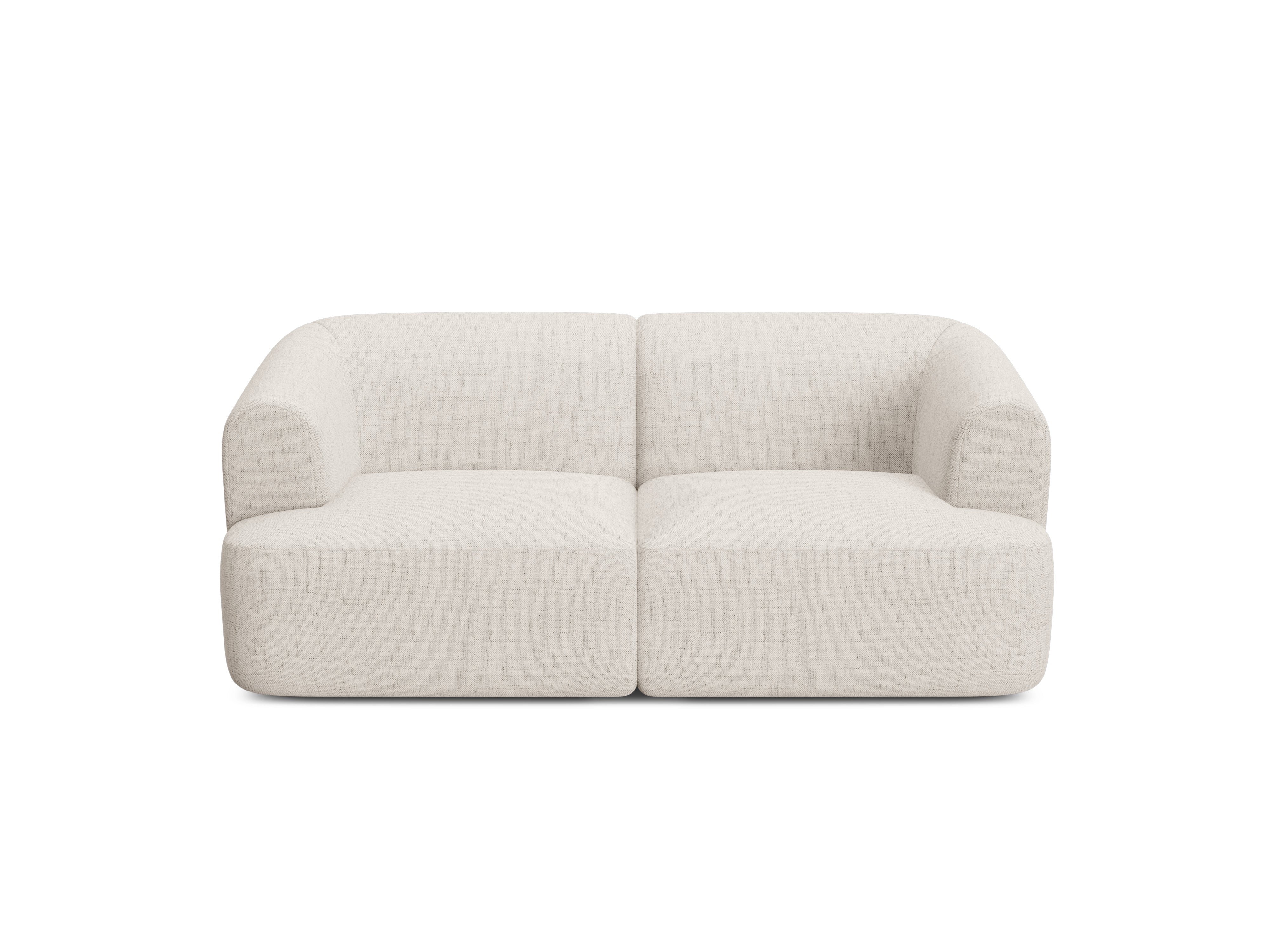 Sofa 2-zits CAMPI crème sjaal