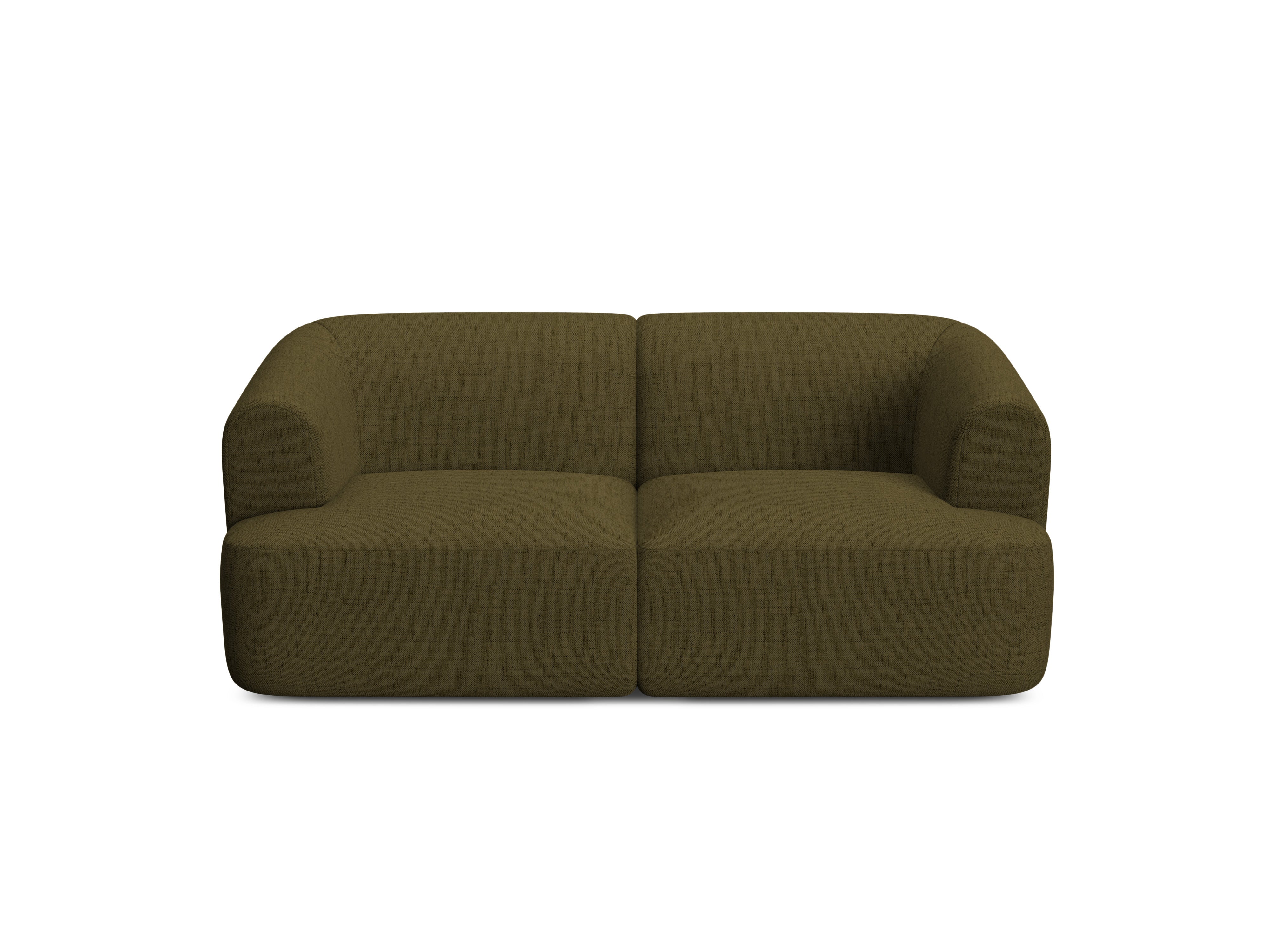 Sofa 2-zits CAMPI groen chenille
