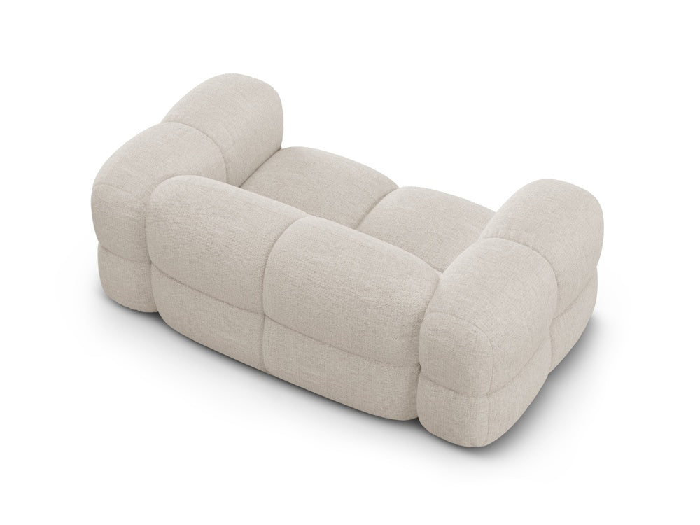 Sofa 2-zits LORETTO lichtbeige