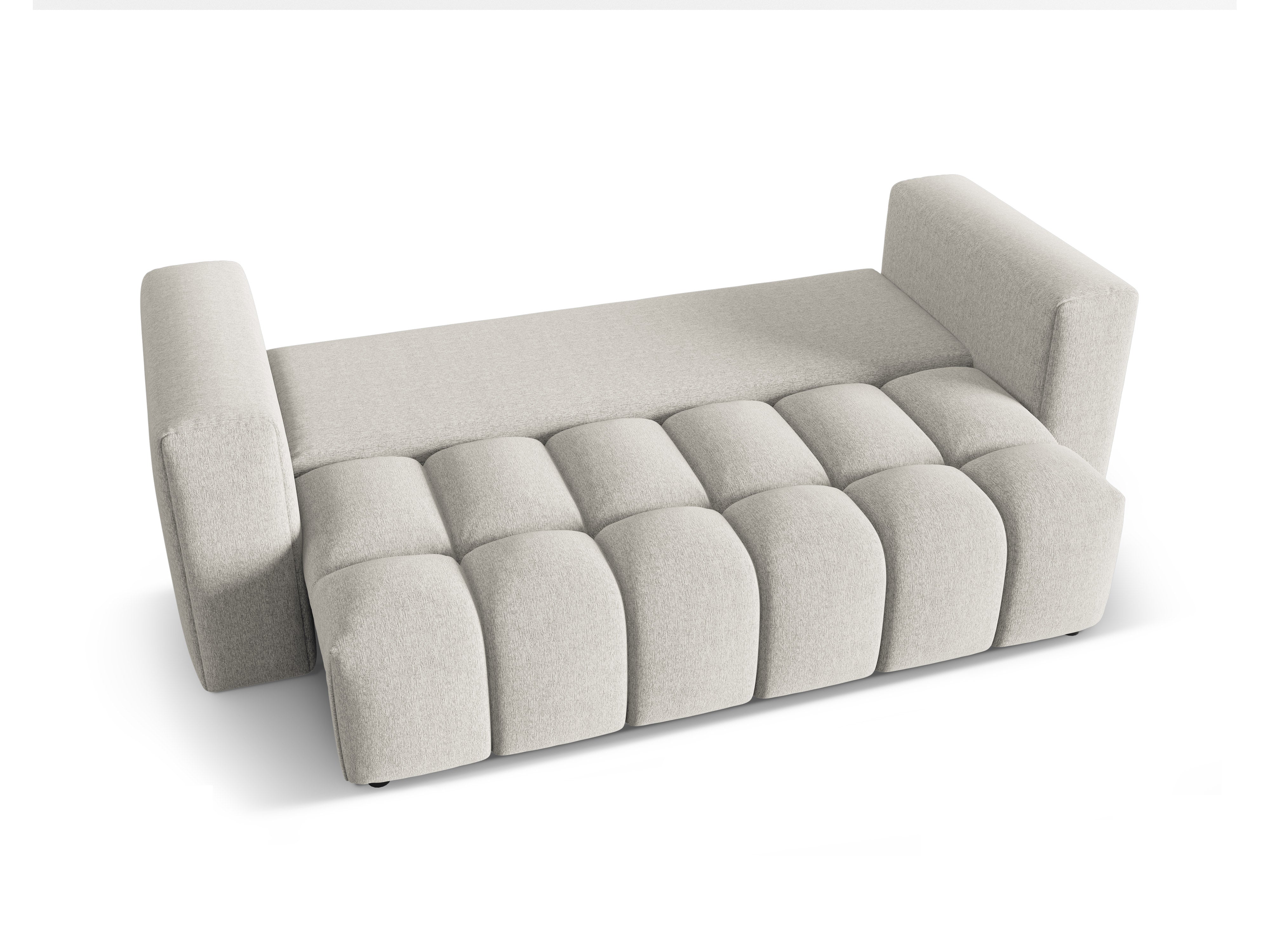 Sofa 3-osobowa z funkcją spania VERONA beżowy – Cosmopolitan Design