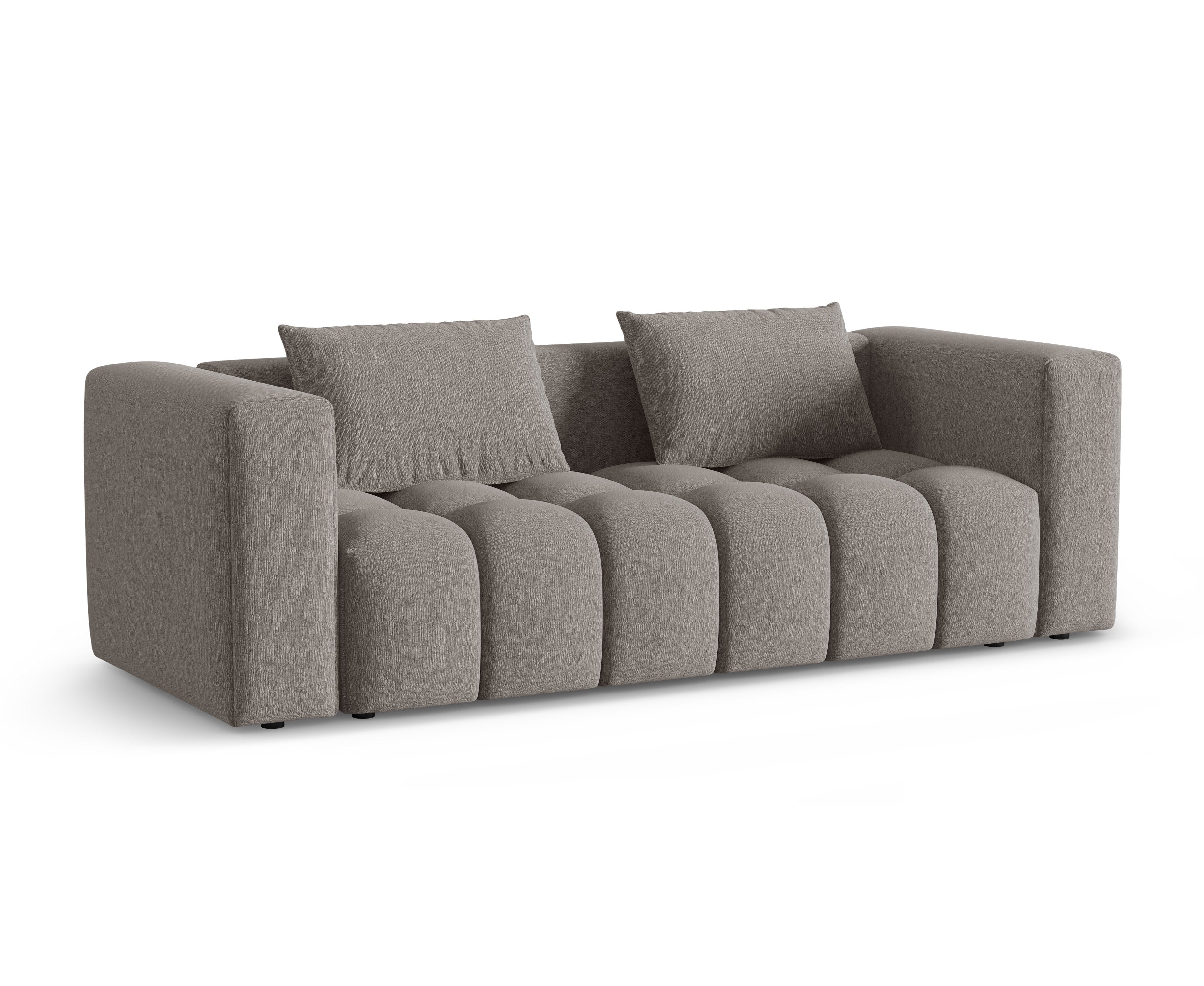 Sofa 3-osobowa z funkcją spania VERONA ciepły szary – Cosmopolitan Design
