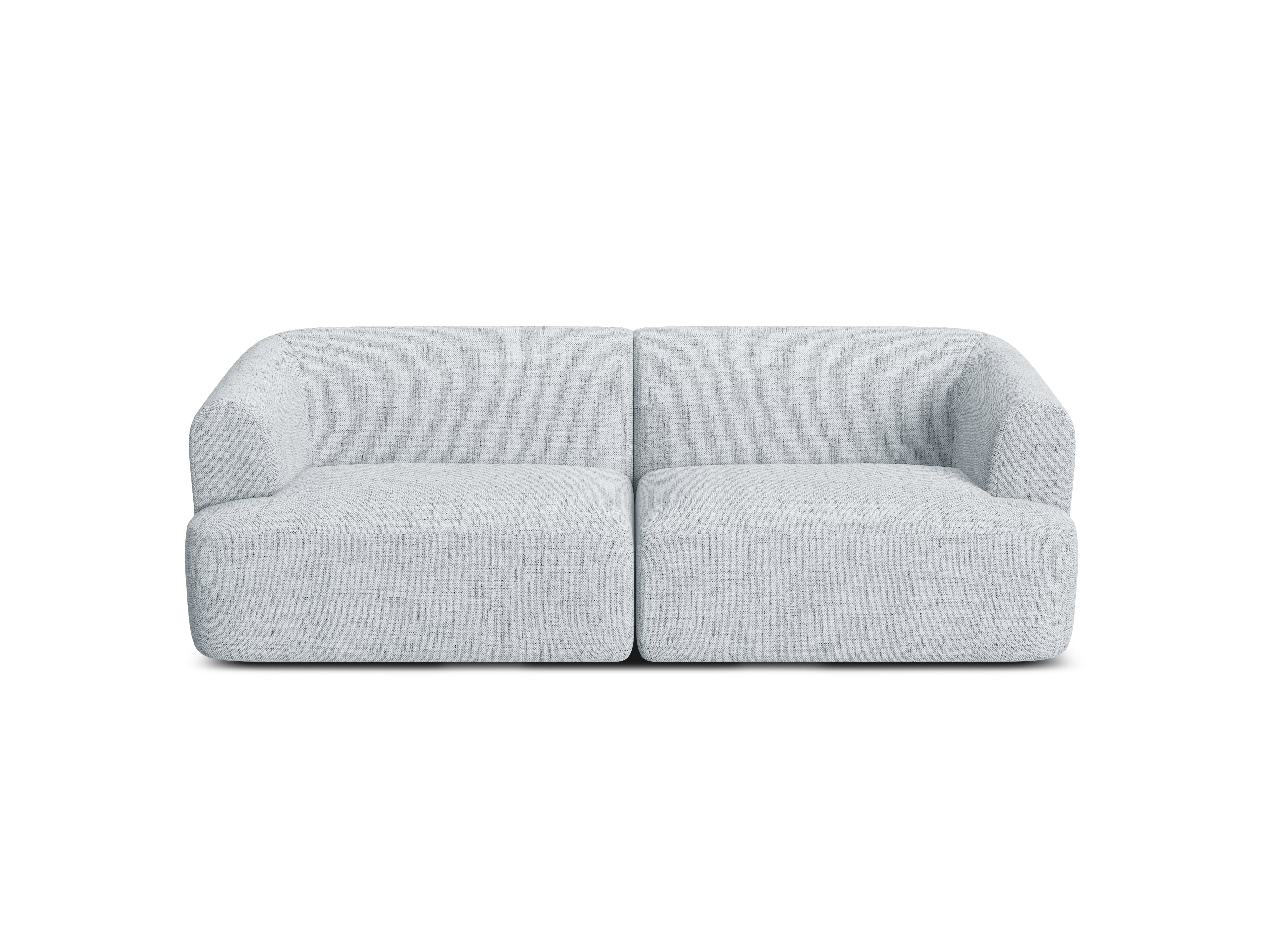Sofa 3-zits CAMPI lichtgrijs chenille