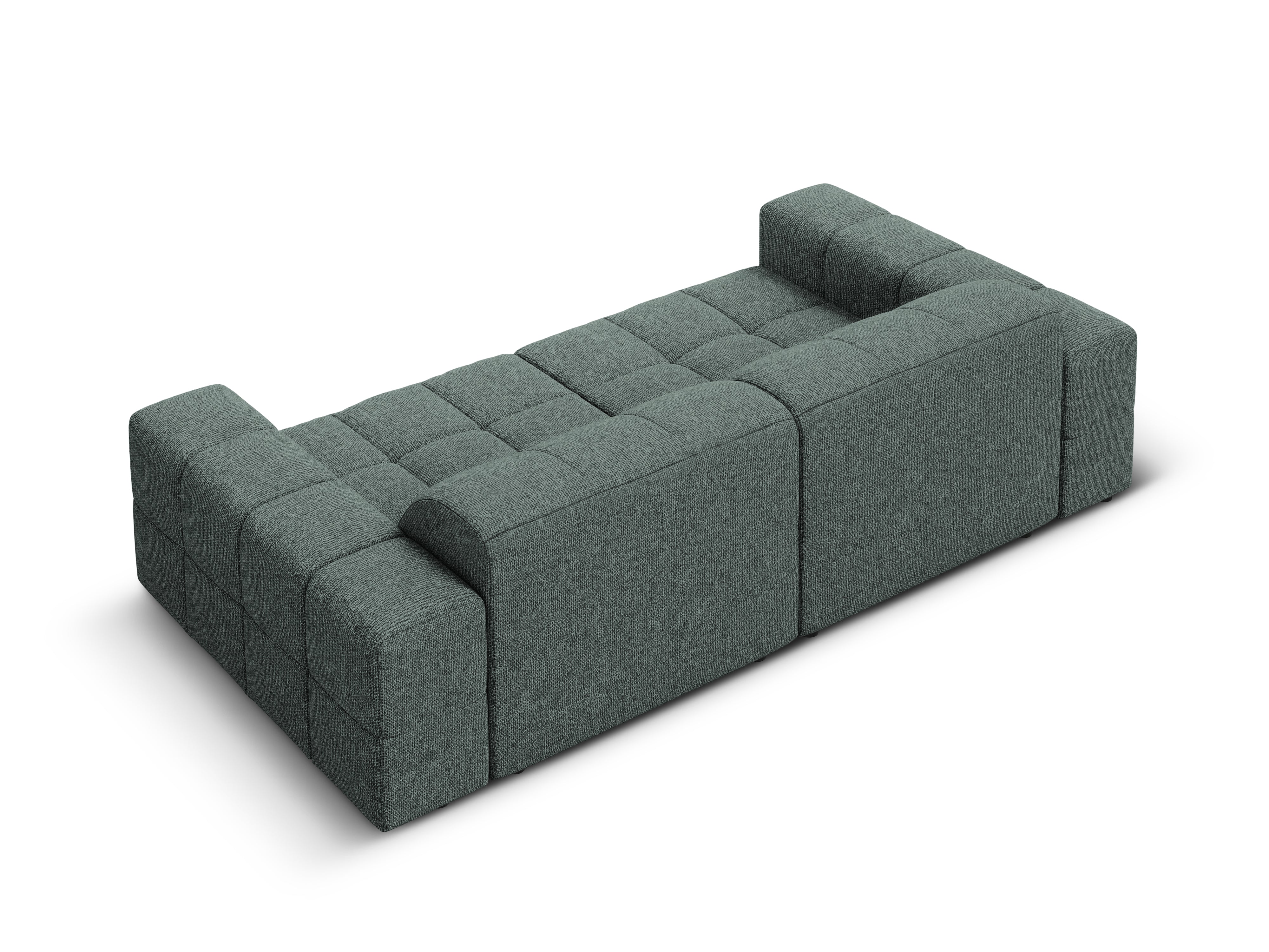 Sofa 3-osobowa CHICAGO petrol szenil z podłokietnikami
