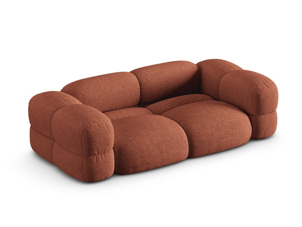 Sofa 3-sitzig LORETTO koralle