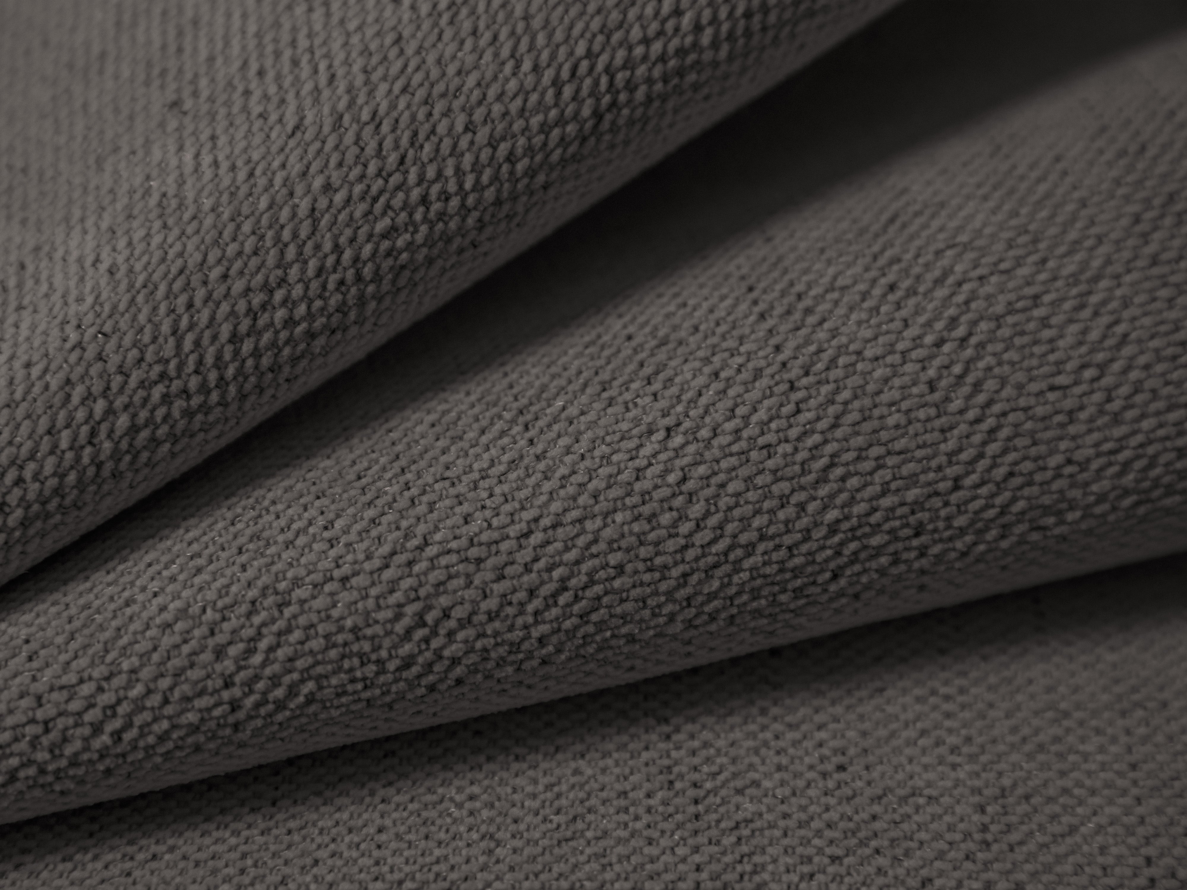 Sofa voor 4 personen CAMPI grijs chenille