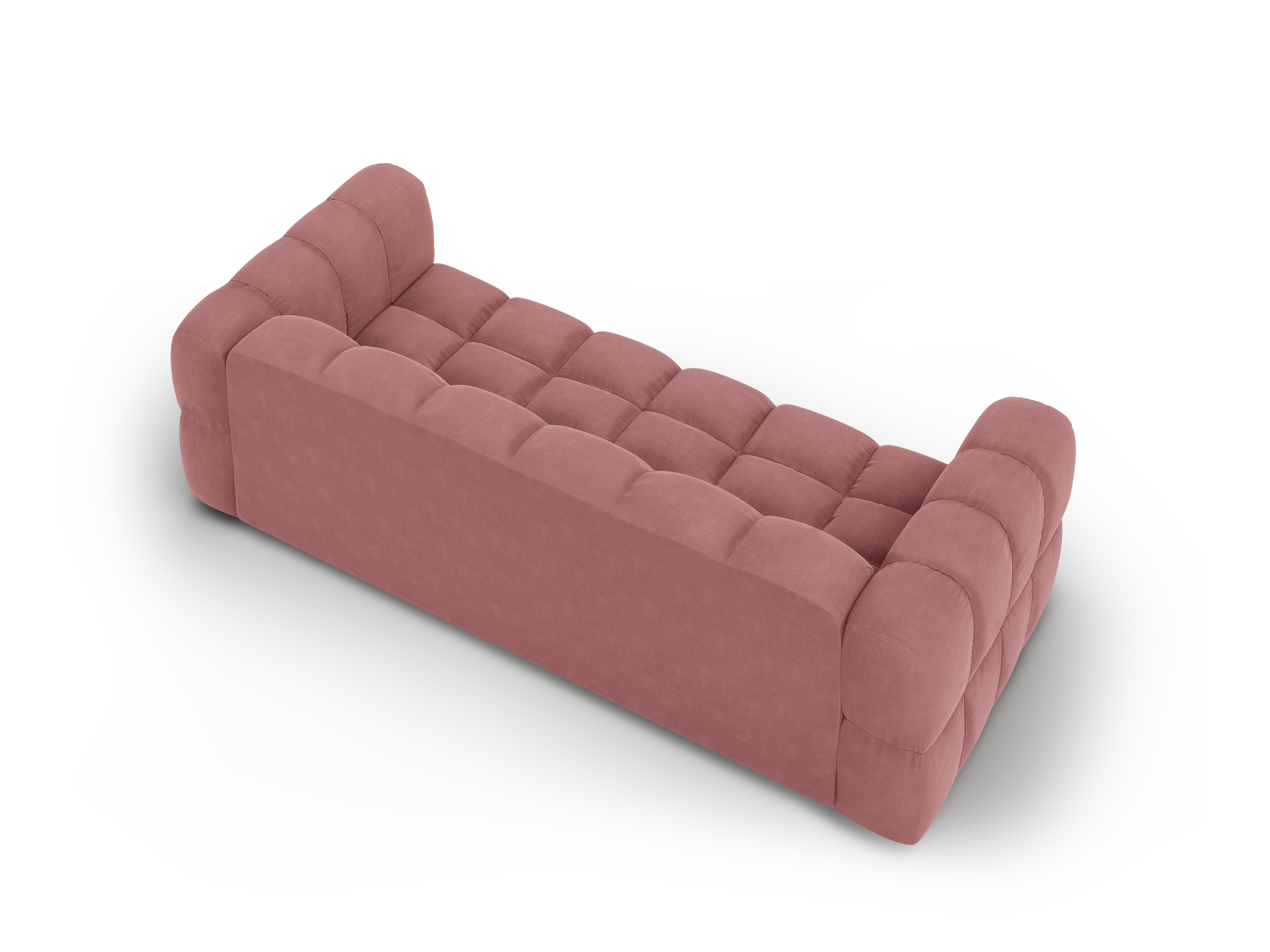 Sofa aksamitna 4-osobowa SKY łososiowy Cosmopolitan Design Eye on Design