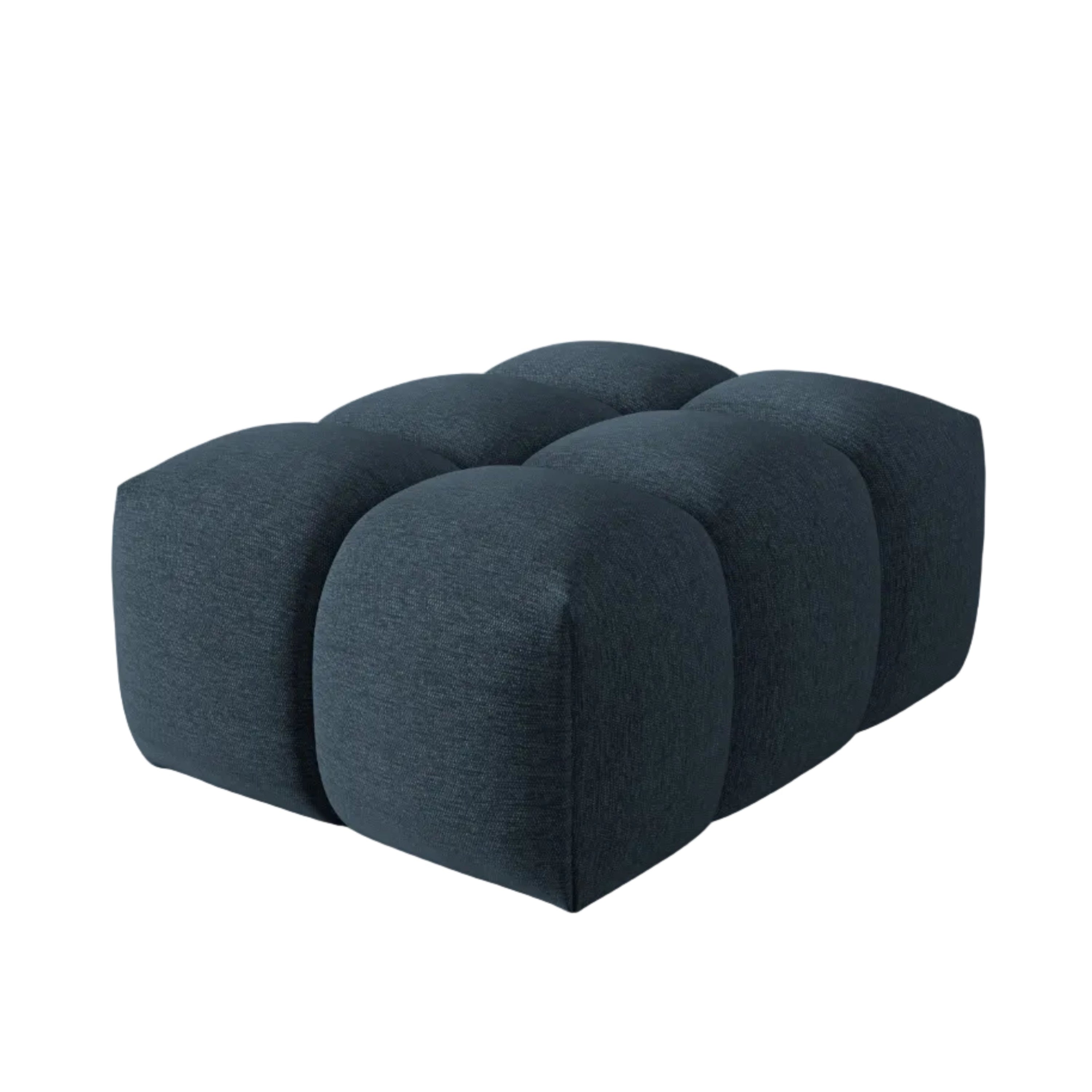 Puf VERONA ciemny niebieski – Cosmopolitan Design
