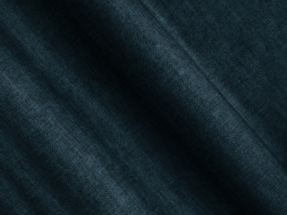 Fluwelen hoekbank voor 5 personen, rechtsdraaiend KOGE petrol