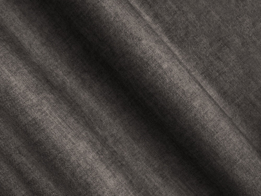 Velvet corner sofa for 5 people right-facing KOGE dark gray