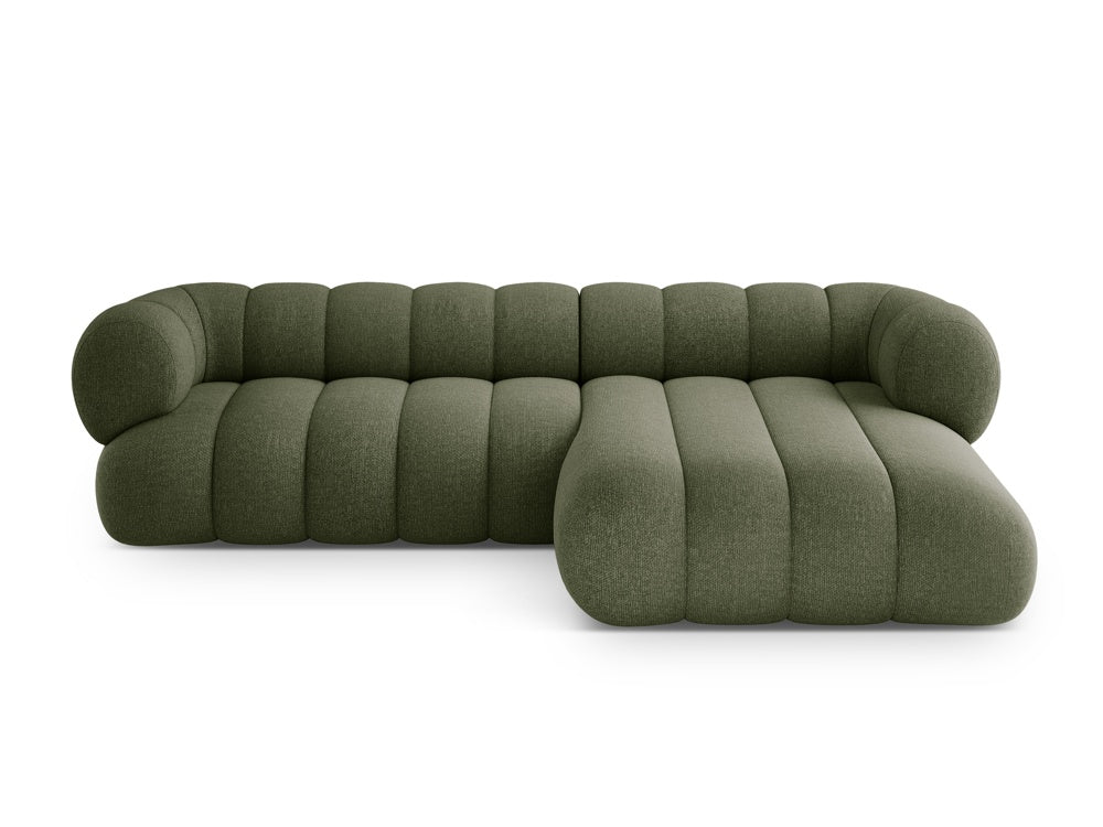 5-seater right-facing corner sofa KOGE olive