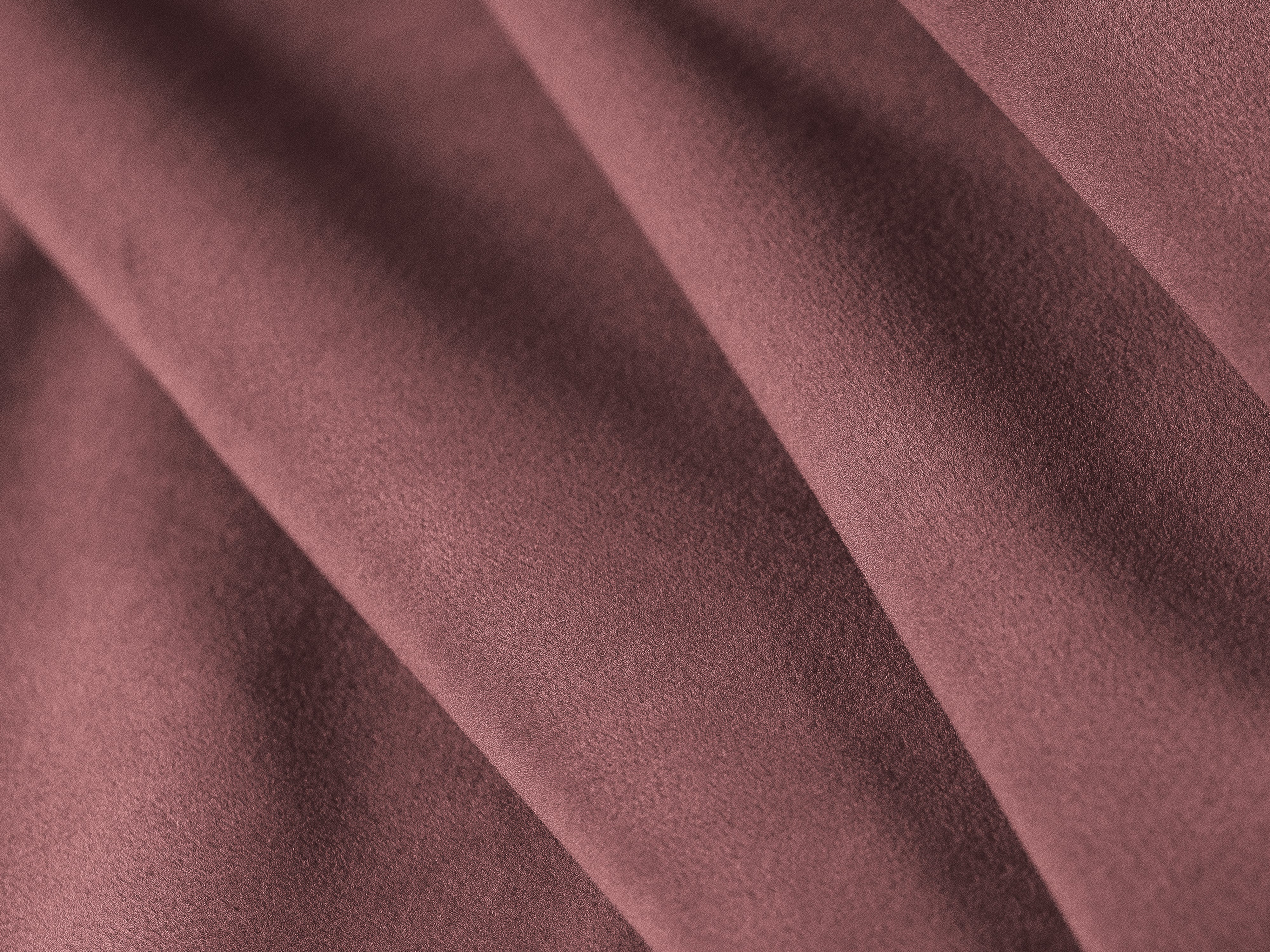 CORTINA 3-zits open links velours bank roze