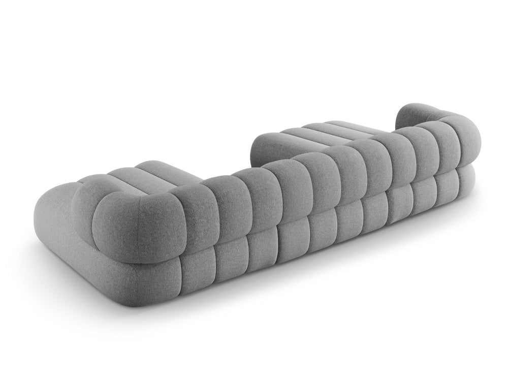 KOGE light gray 6-seater panoramic sofa