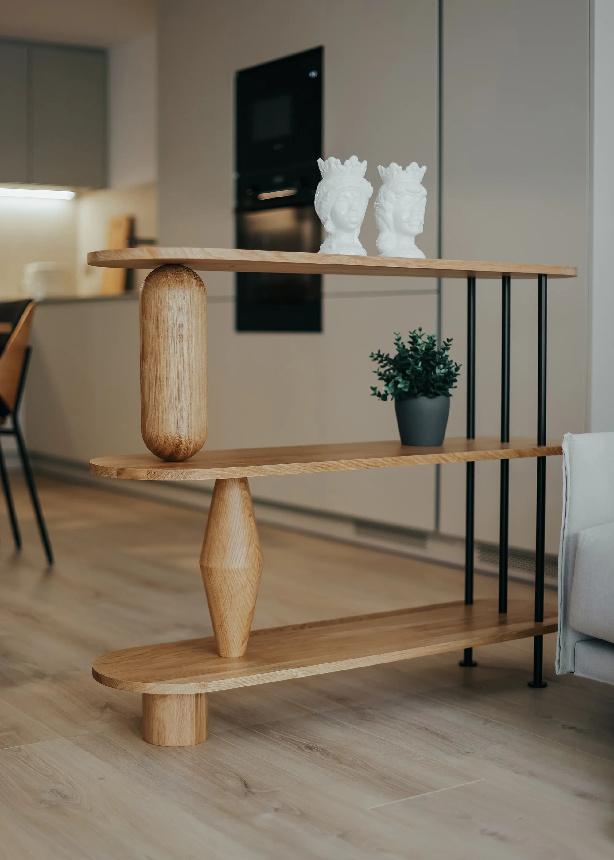 VAZOO Oak Wood Shelf