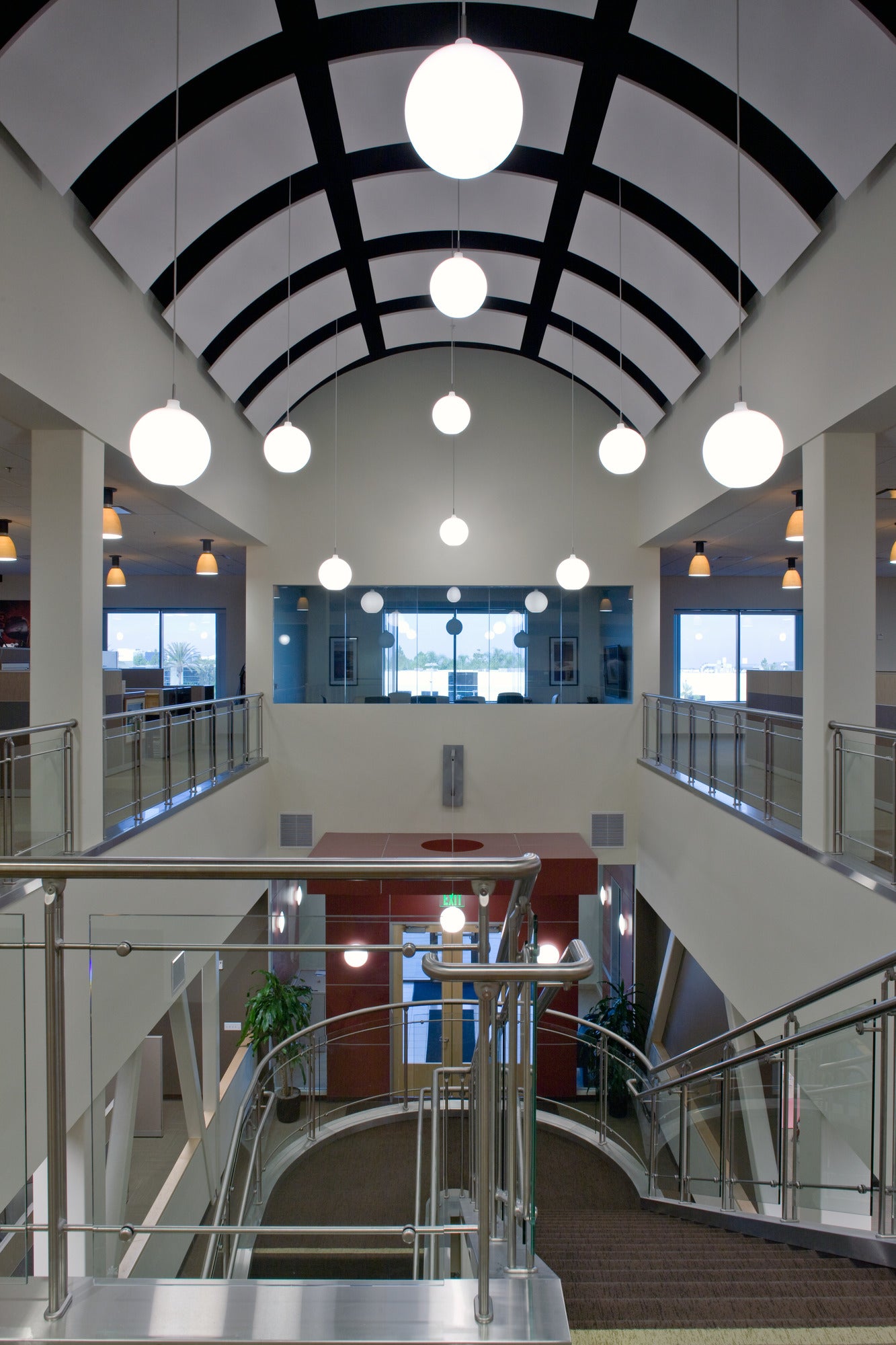 Pendelleuchte WOHLERT weißes Glas