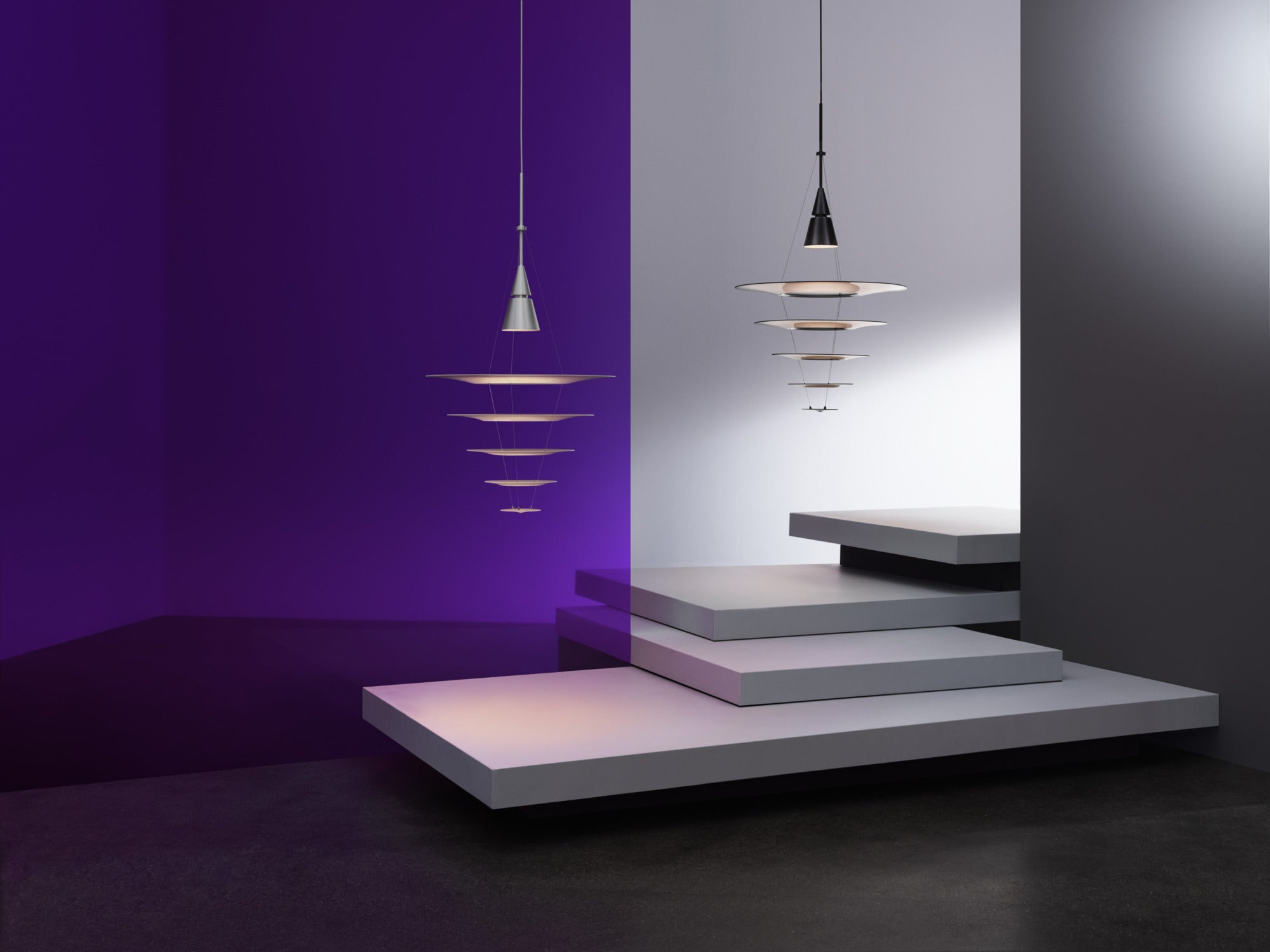 ENIGMA aluminum pendant lamp