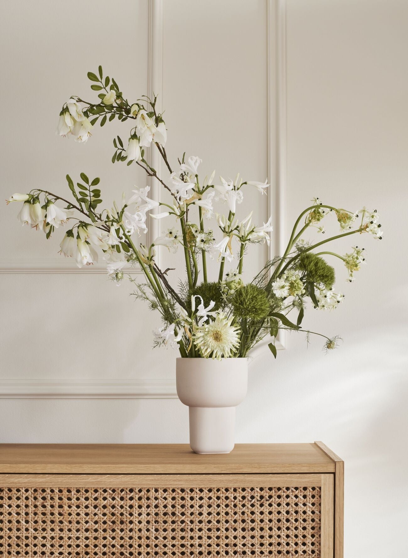 Nachtkastje CANA gebleekt eikenhout