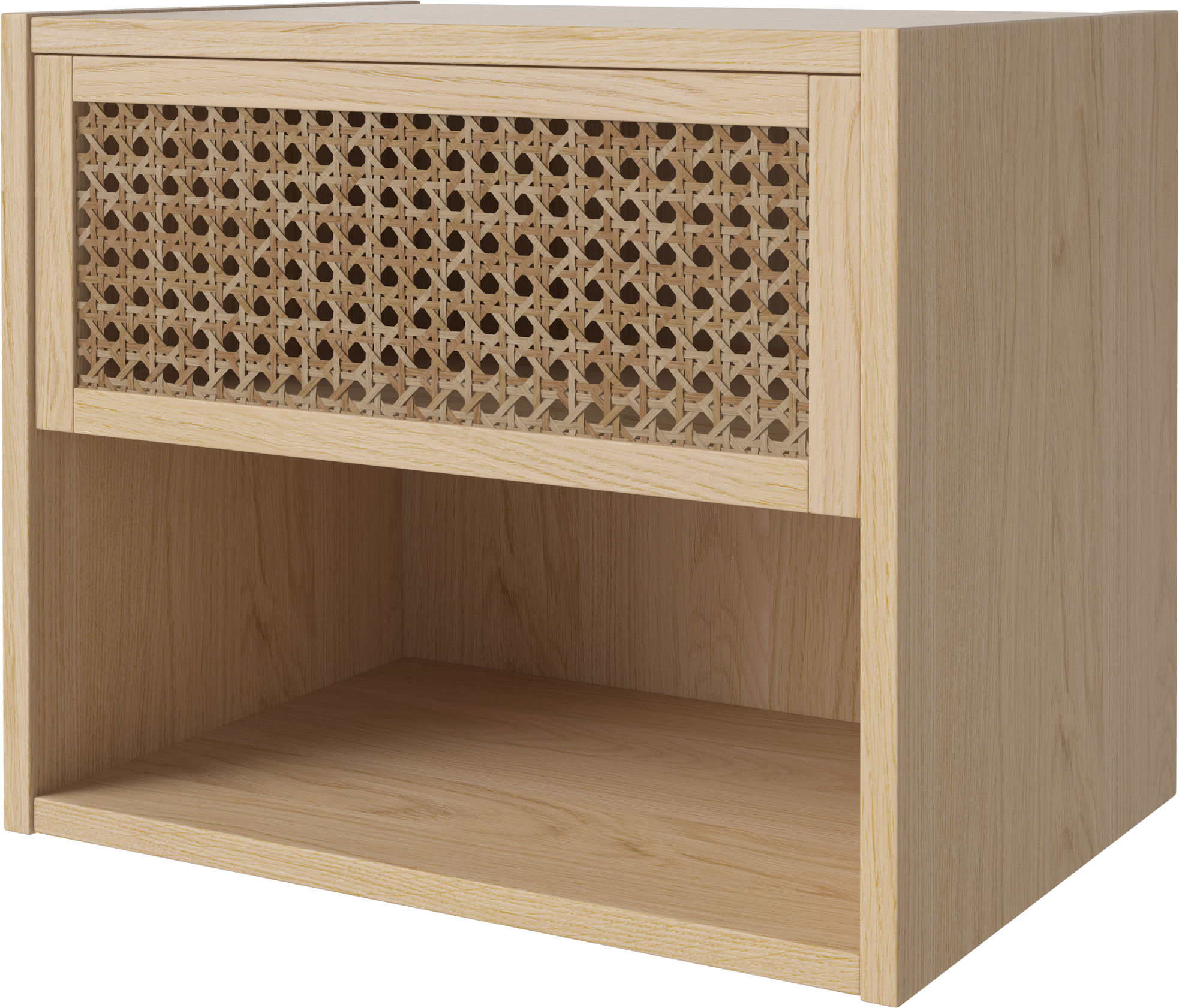 Nachtkastje CANA gebleekt eikenhout