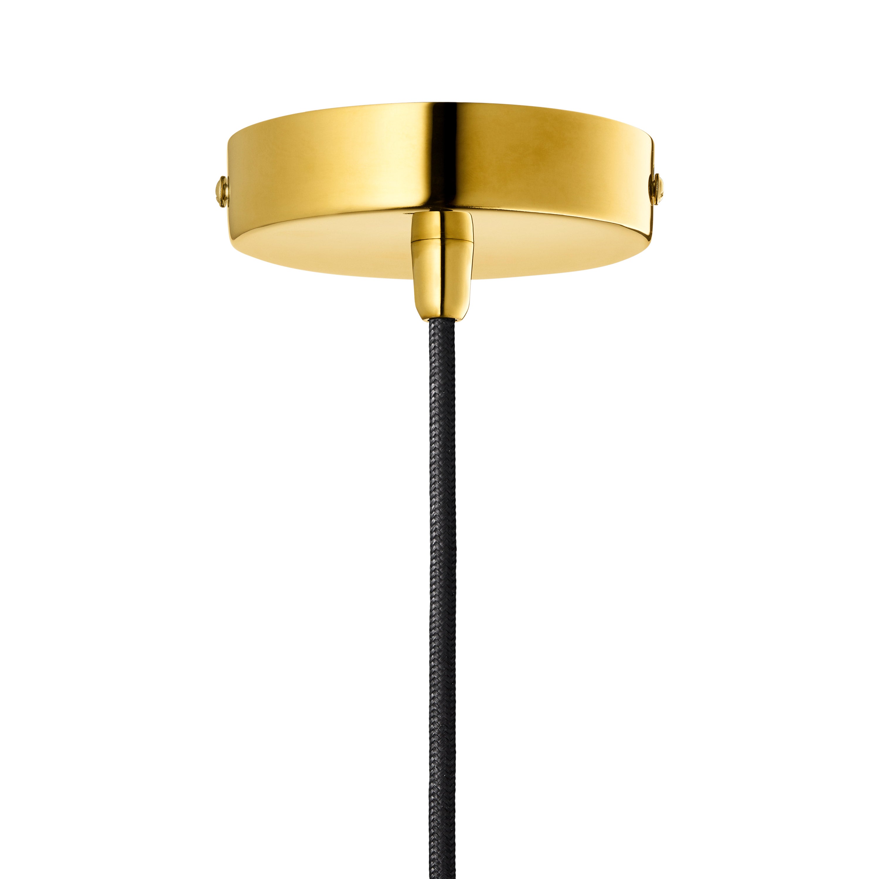 Hanglamp CARNIVAL NO. 3 zwart met blauw en bruin