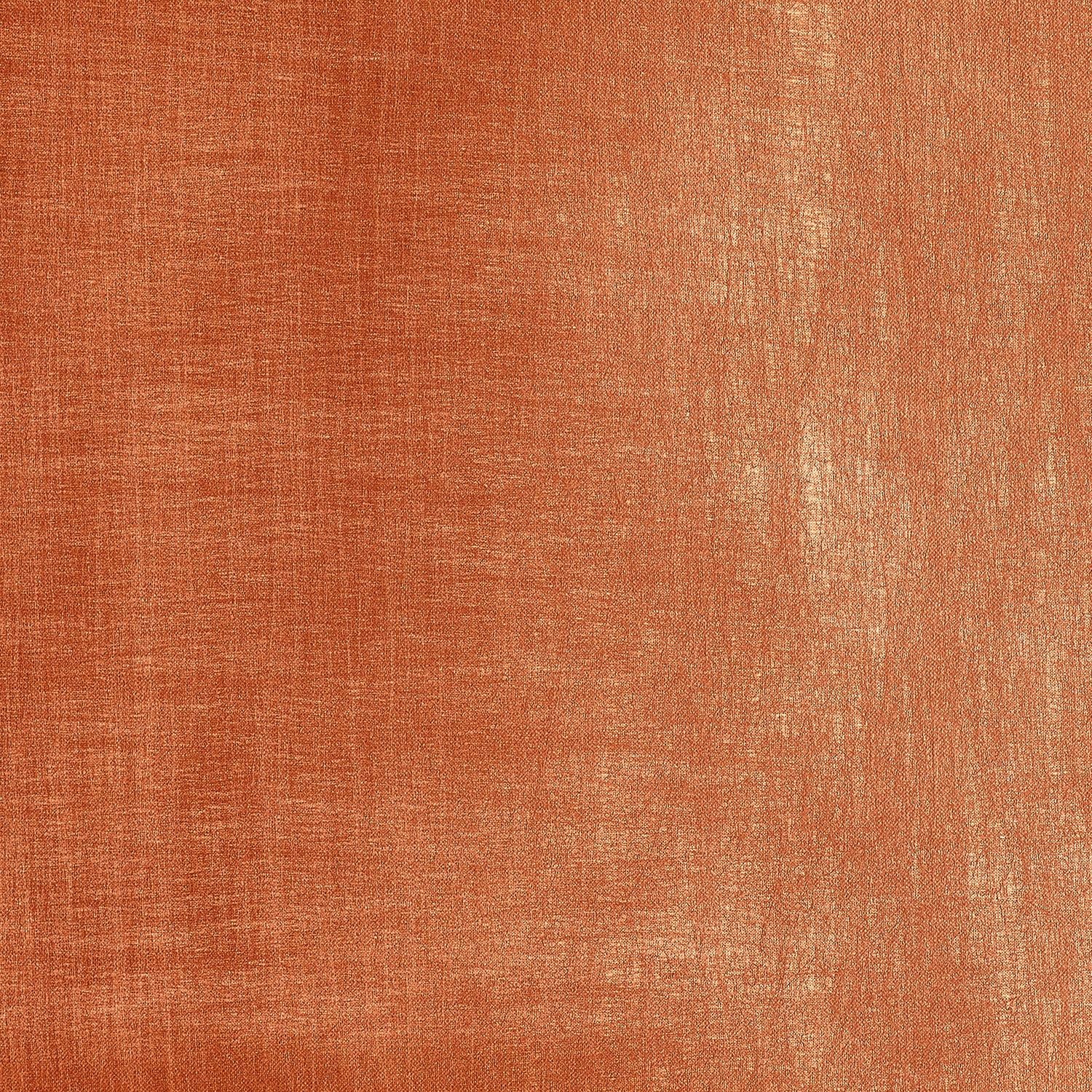 Tapeta tekstylna strukturalna metalizująca HEMERA - ORANGE BRÛLÉE pomarańczowy – Casamance