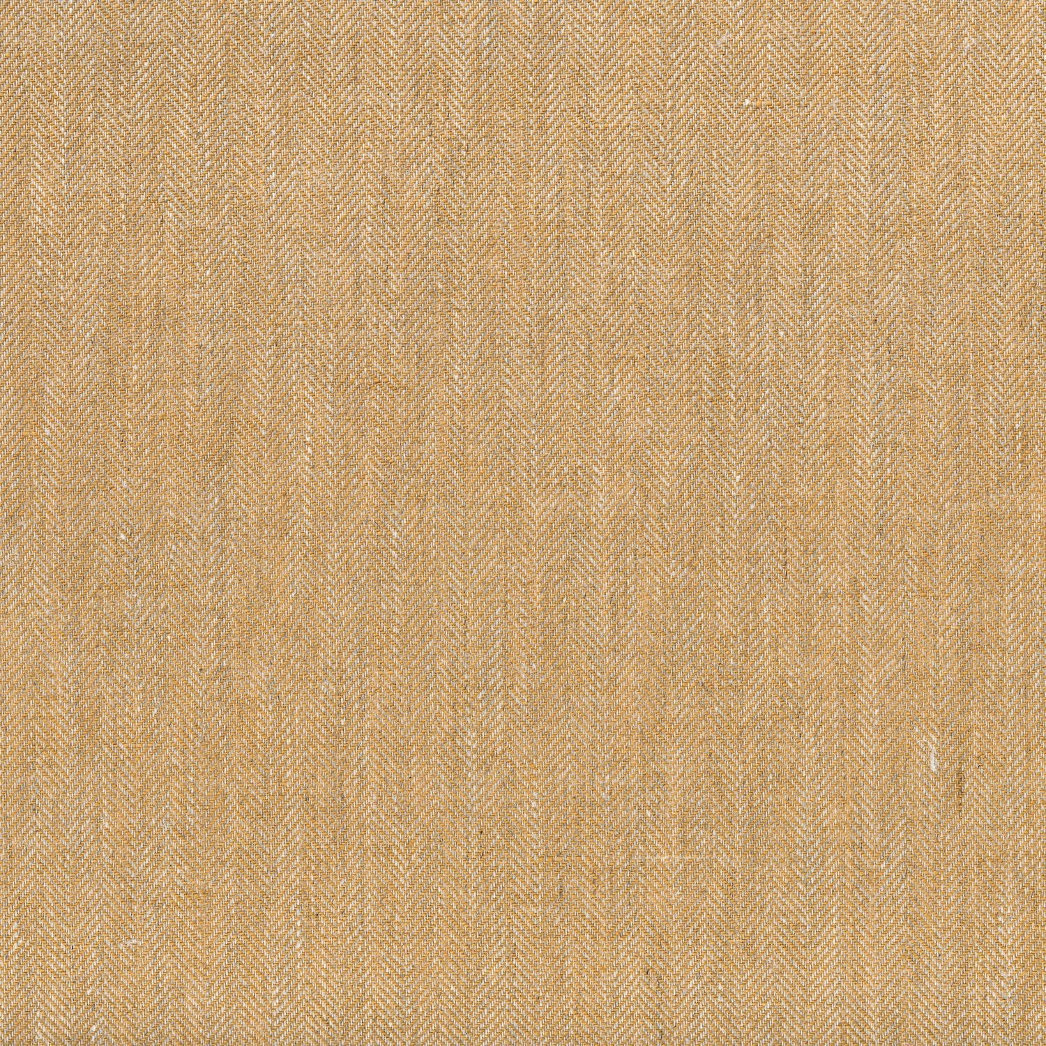 Structuurtextielbehang dat een visgraatmotief imiteert VELIN - SAFRAN saffraan