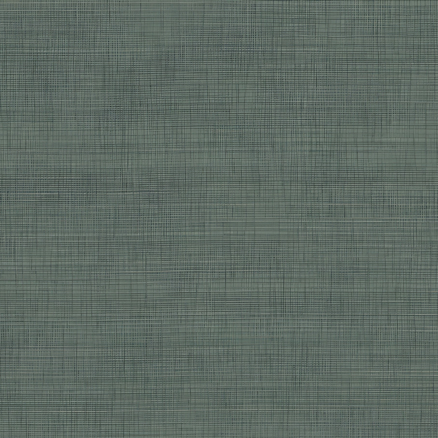 Structural wallpaper imitating abaca weave FIBRA - DARK GREEN CÉLADON