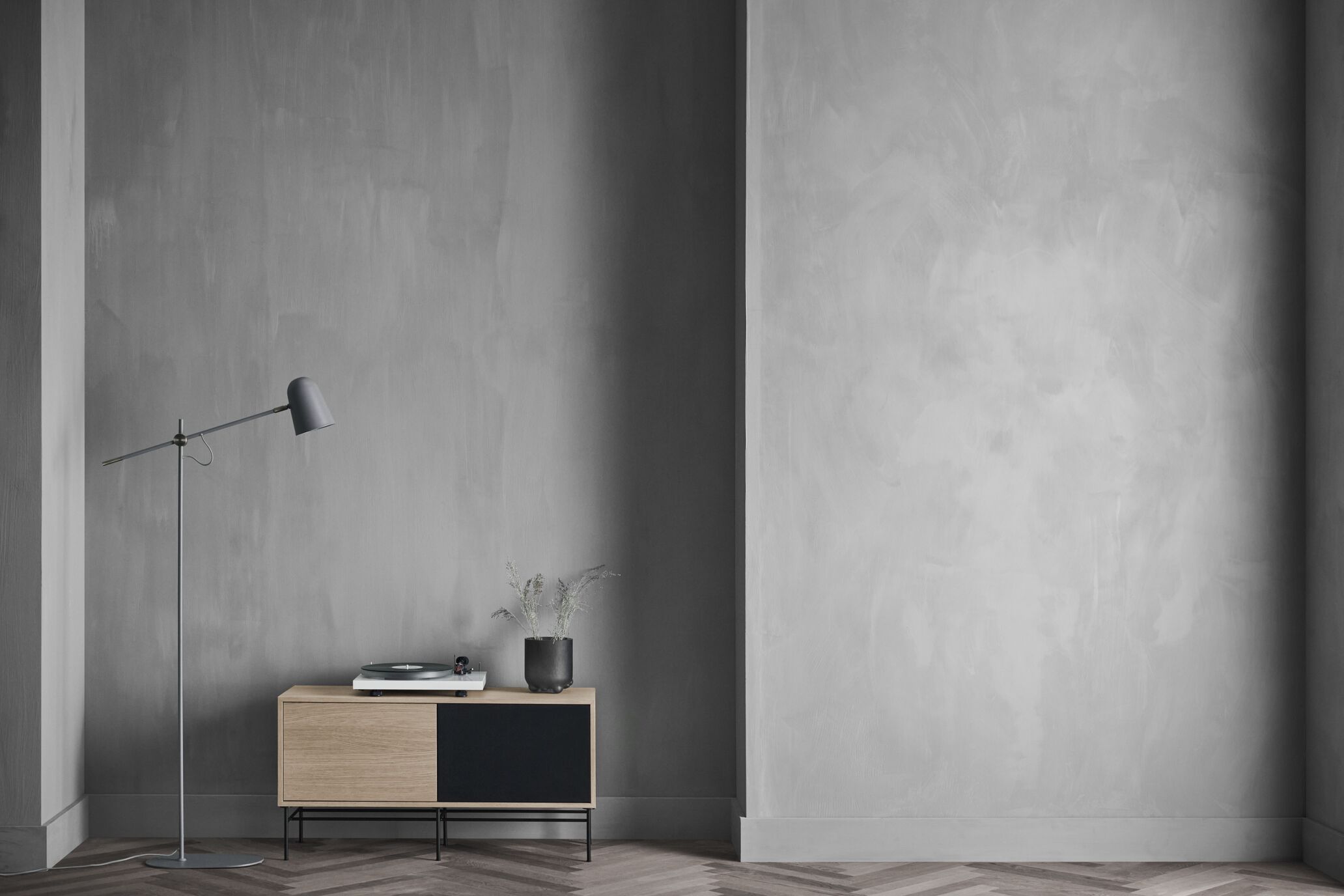 Donica BULK wit glas