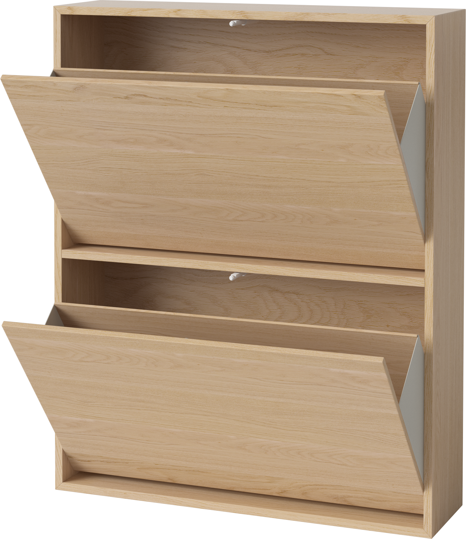 Schoenenkast CASE gebleekt eikenfineer