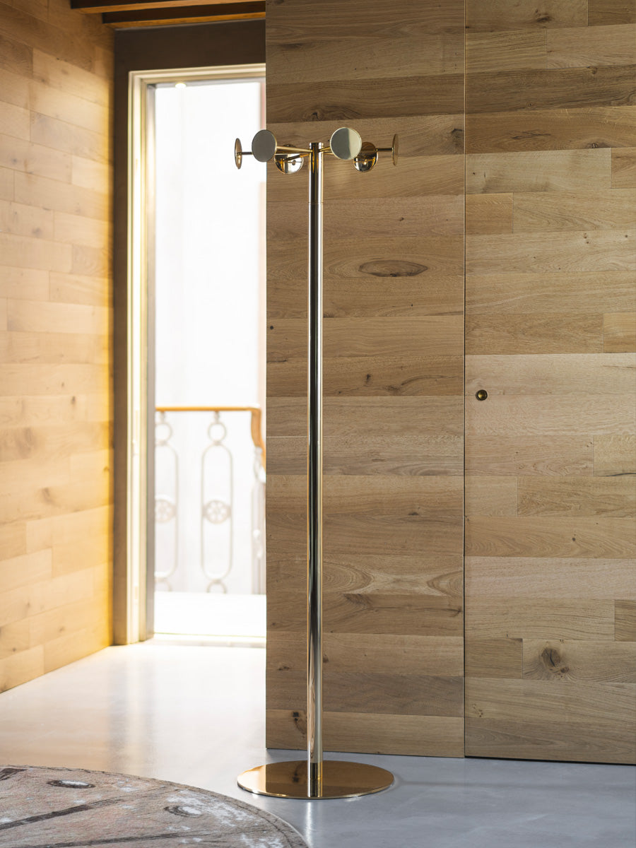 Zilveren staande kapstok CHAPERON