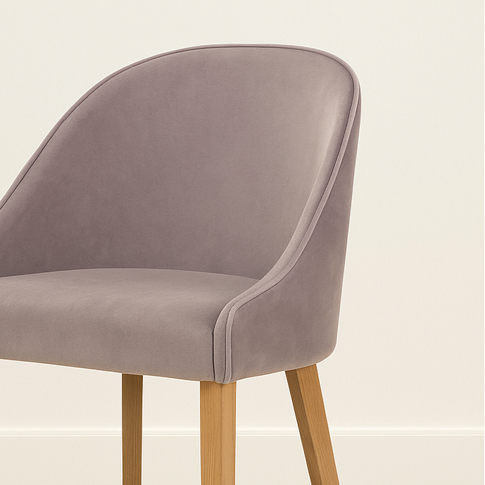 Gestoffeerde LUBI stoel