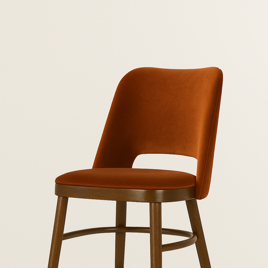 HOKER Shell H-0045 Upholstered with a beech base