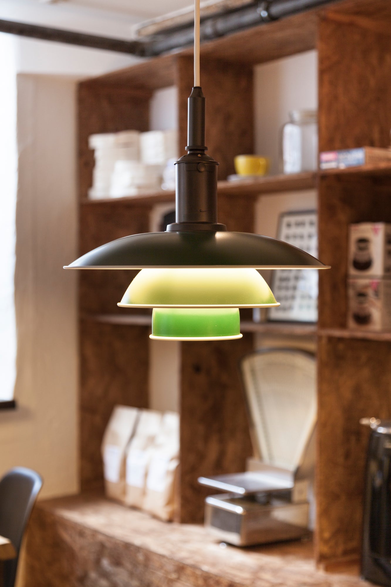 Hanglamp PH 3½-3 METAAL groen