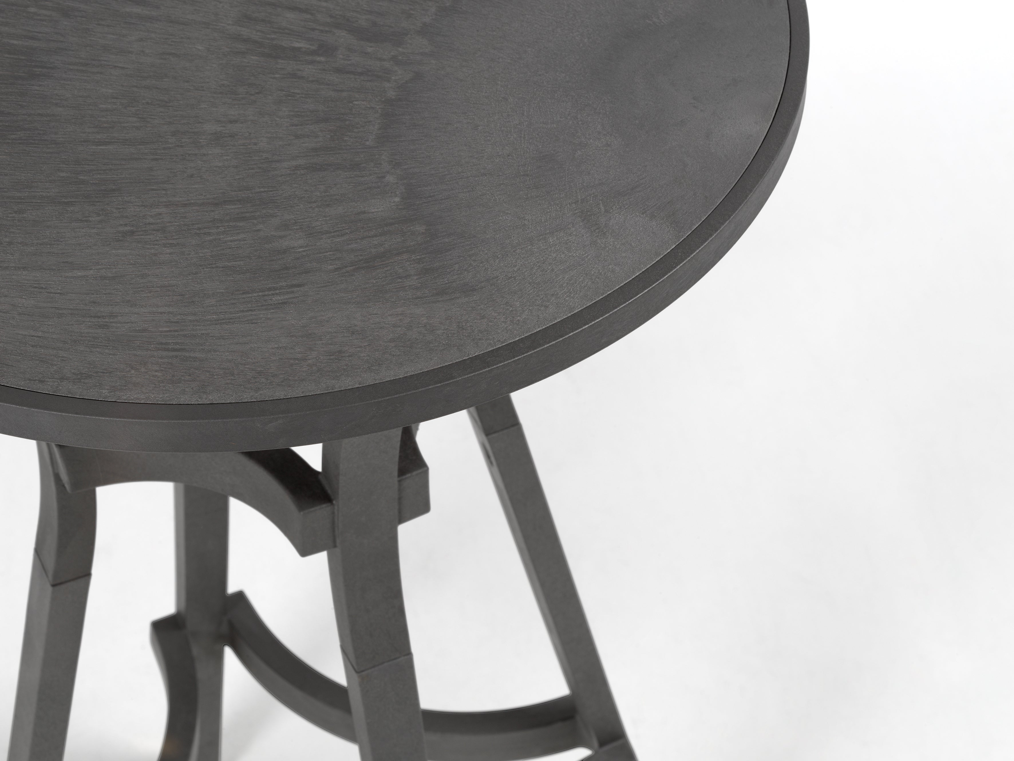Round Outdoor Table COMBO Graphite