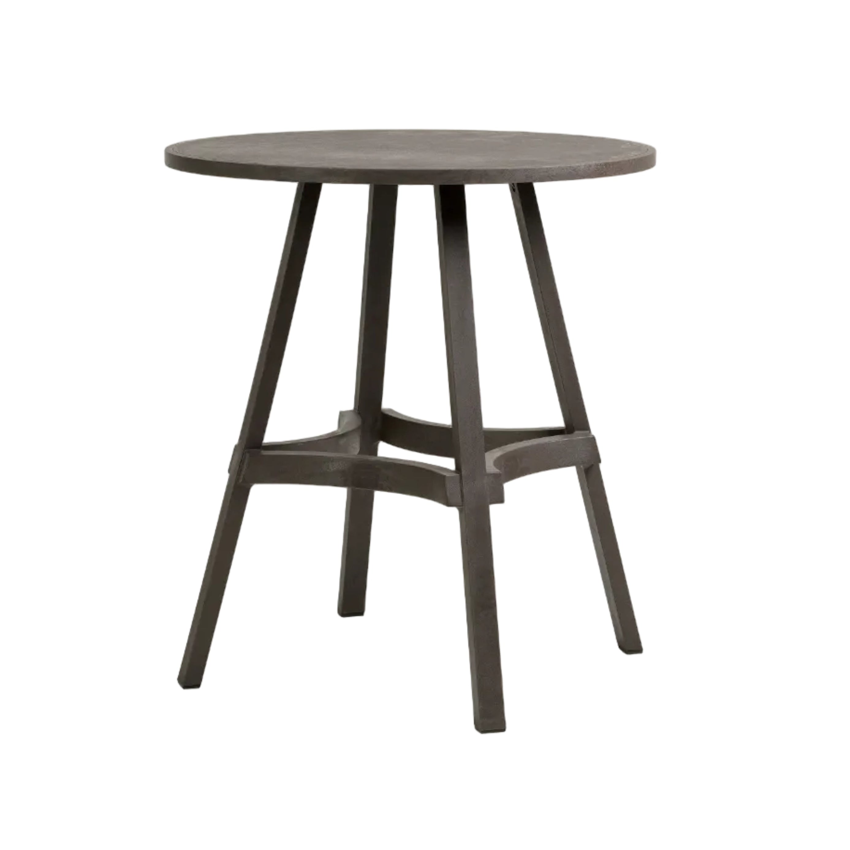 Buiten tafel rond COMBO aardachtig bruin