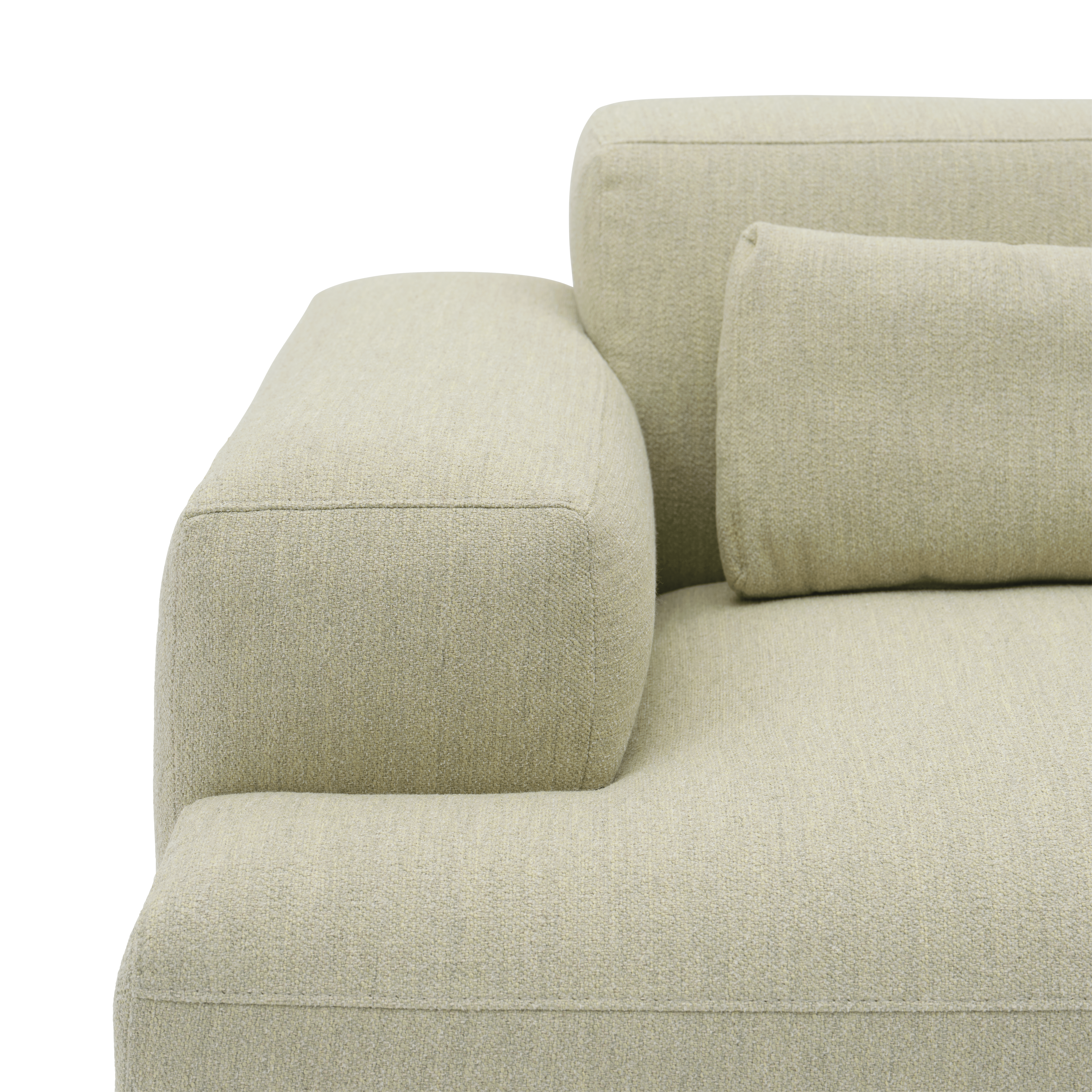 Sofa 3-zits CONNECT SOFT gestoffeerd