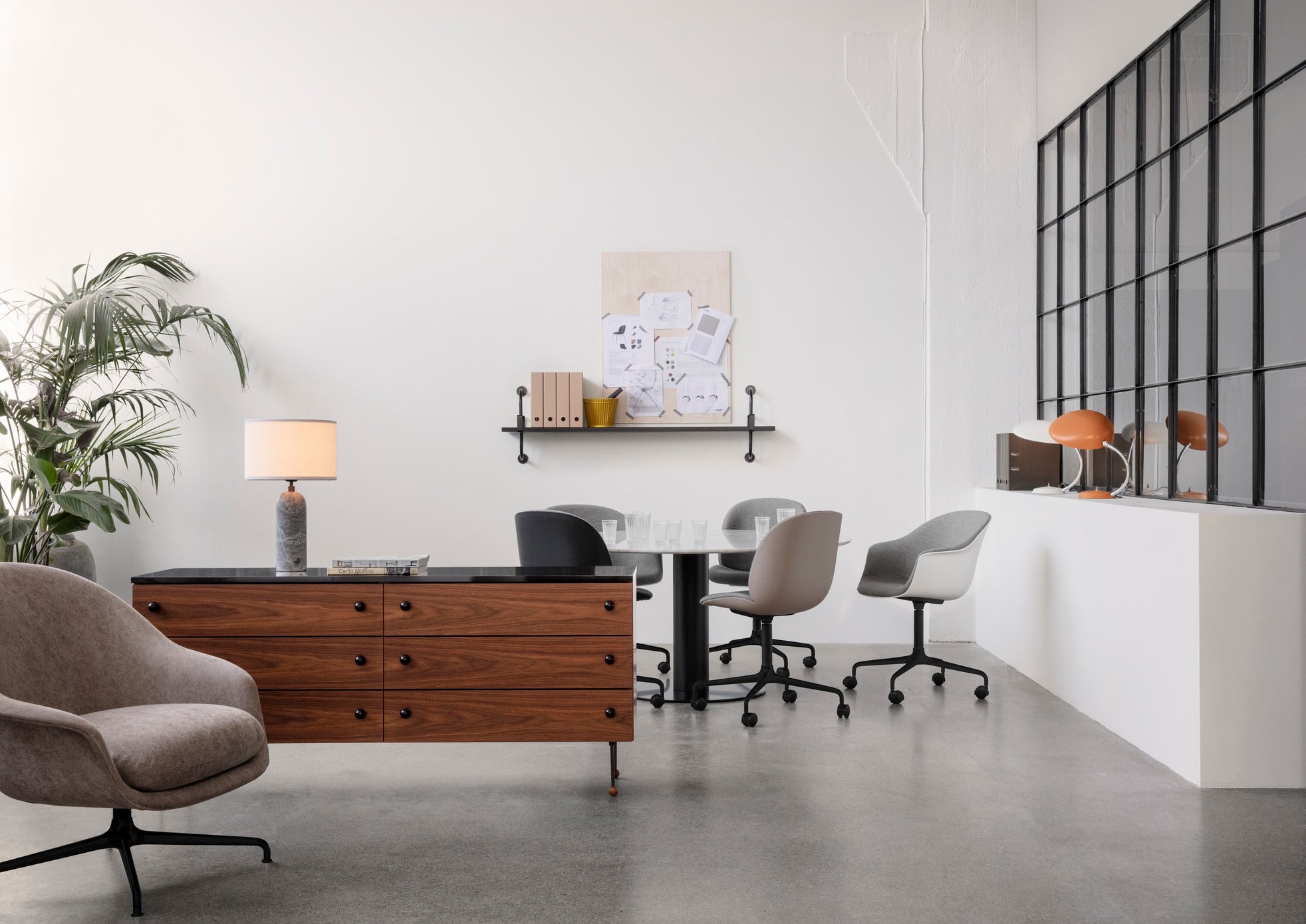 Bürostuhl BEETLE gepolstert