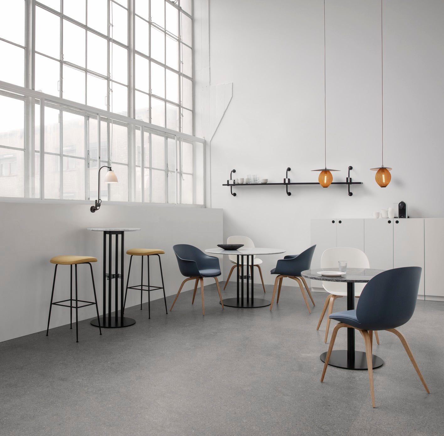 Hanglamp SATELLITE zwart