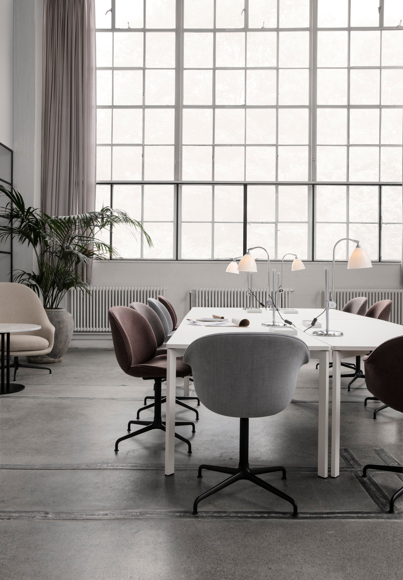 Bürostuhl BEETLE gepolstert