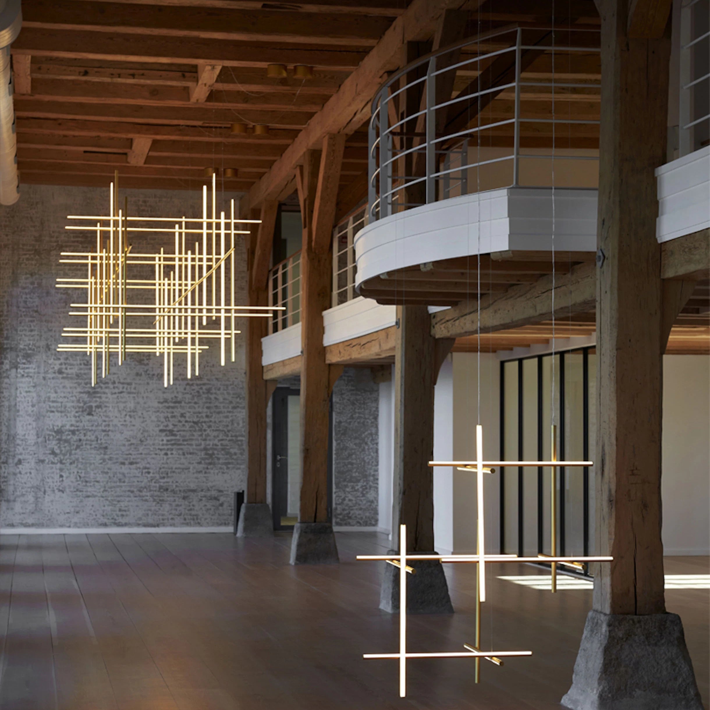 Hanglamp COORDINATES 3 CL III champagne