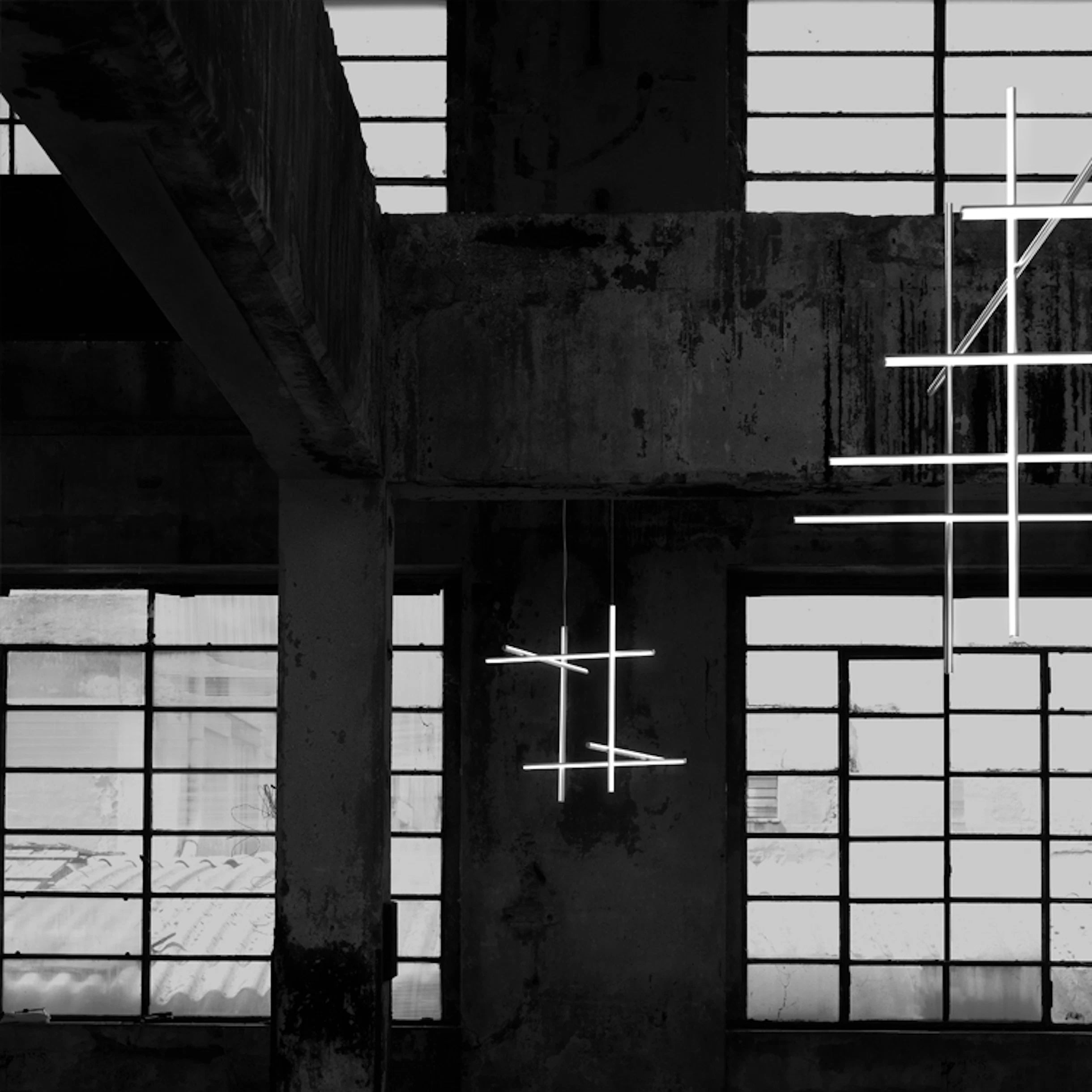 COORDINATES MODULE Silver Pendant Lamp